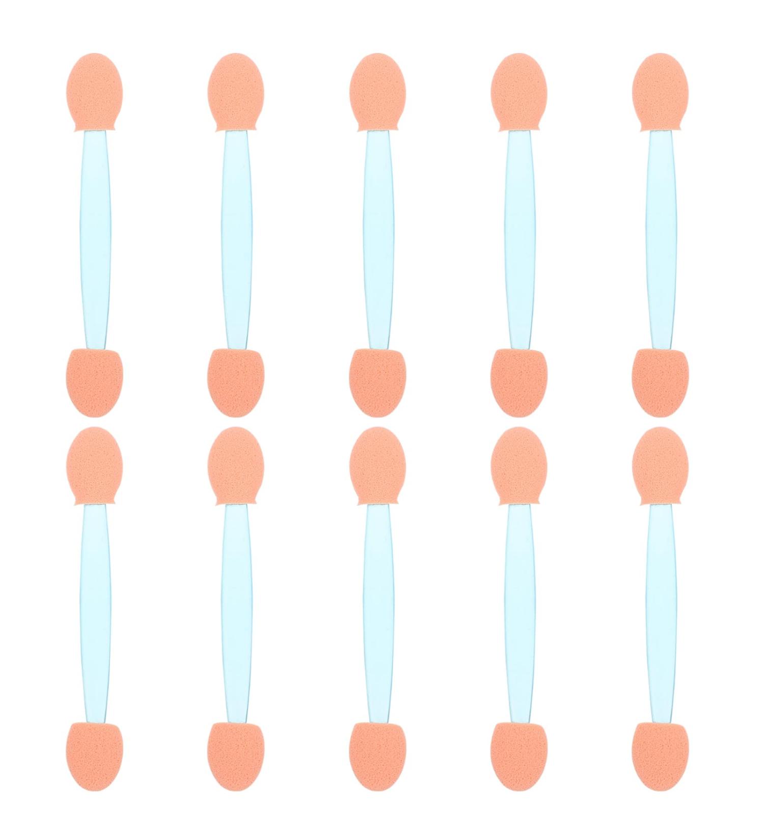 Healeved 200 Pcs Double Ended Eyeshadow Brush Cosmetic Tool Sponge Brush Sponge Eyeshadow Stick Double-sides Eye Brush Tipped Oval Makeup Tool Latex Sponge Eyeshadow Makeup Tool 6.5x1.3cmx2pcs Bluex2pcs - Buy Online on GoSupps.com