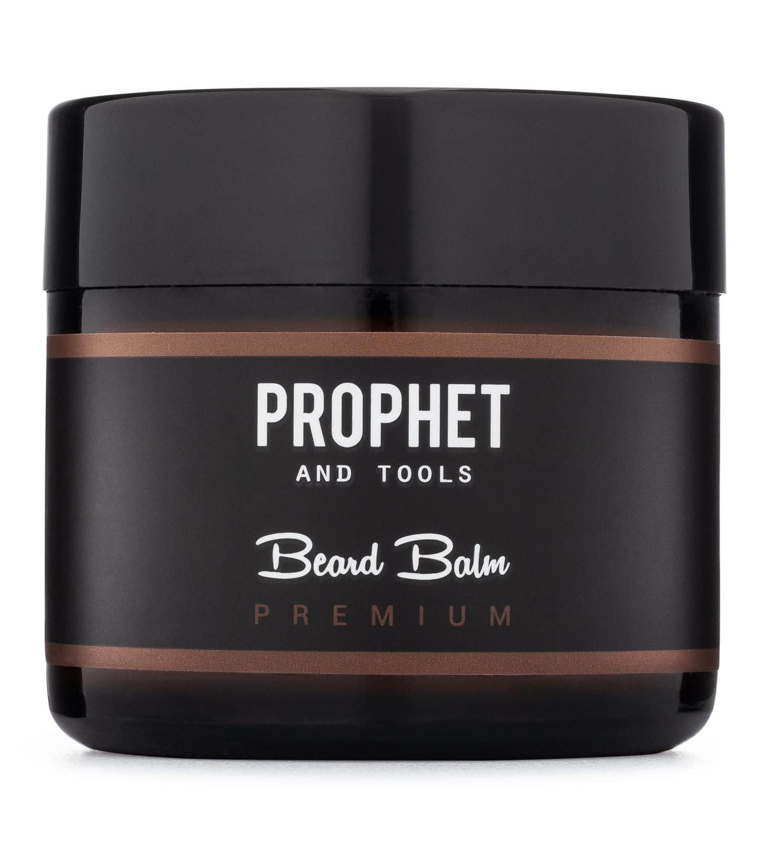 Organic Beard Balm for Thicker Beard Appearance | 12hr Hold | Reduces Irritation & Flaking - 60g - Buy Online on GoSupps.com