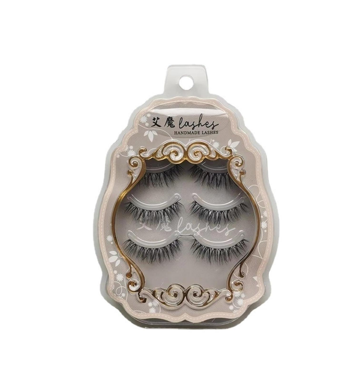 Shop Mink-Like False Eyelashes | Naturally Curled & Lightweight | Easy Application - 1 Count - Buy Online on GoSupps.com
