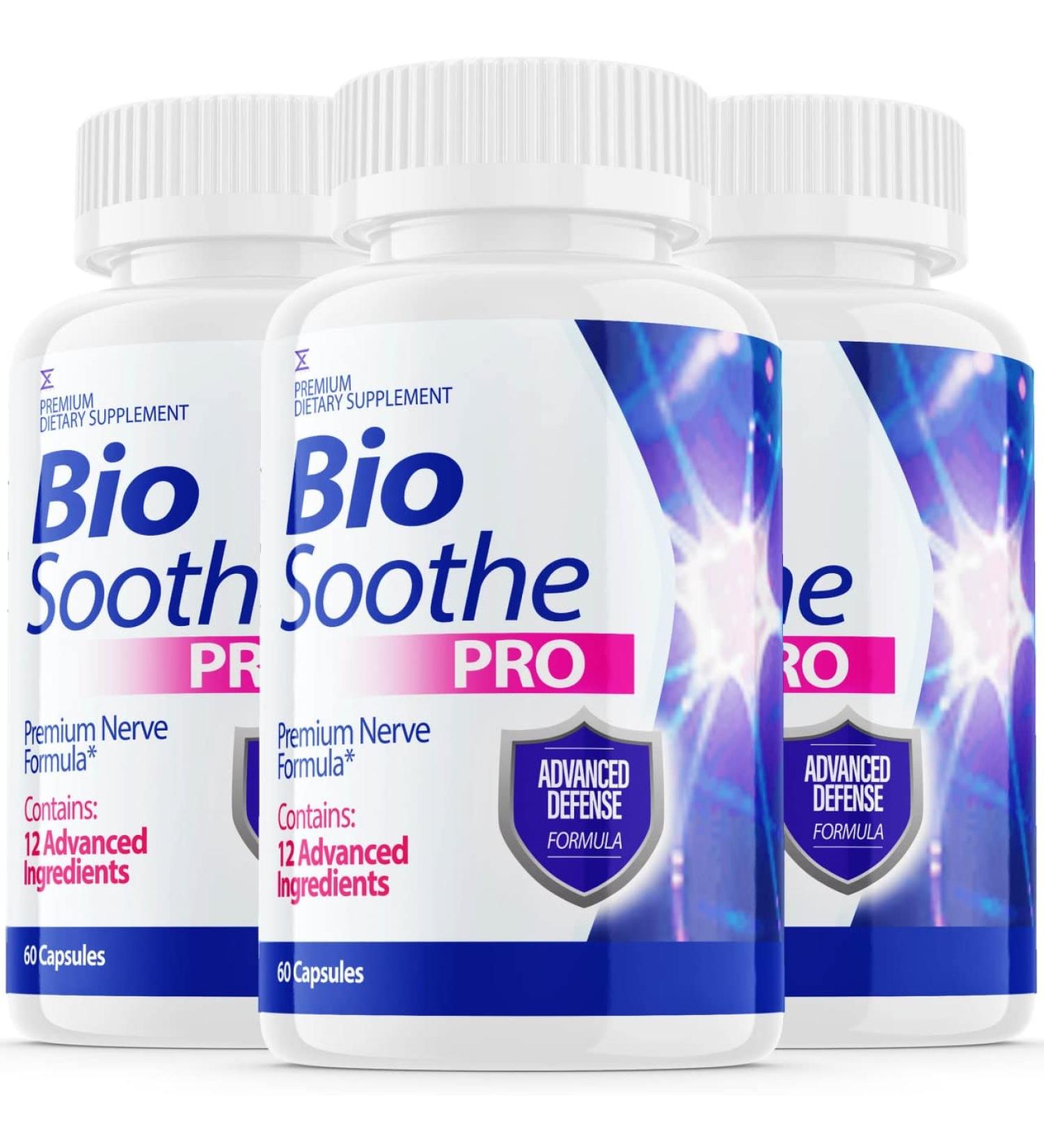 sigma times (3 Pack) Biosoothe Pro Bio Soothe Pro Bioosothe Pro Neuropathy Treatment Capsule for Nerve Pain Repair Pills Bio Soothe Premium Formula Supplement Alpha Fix Neeve (180 Capsules)