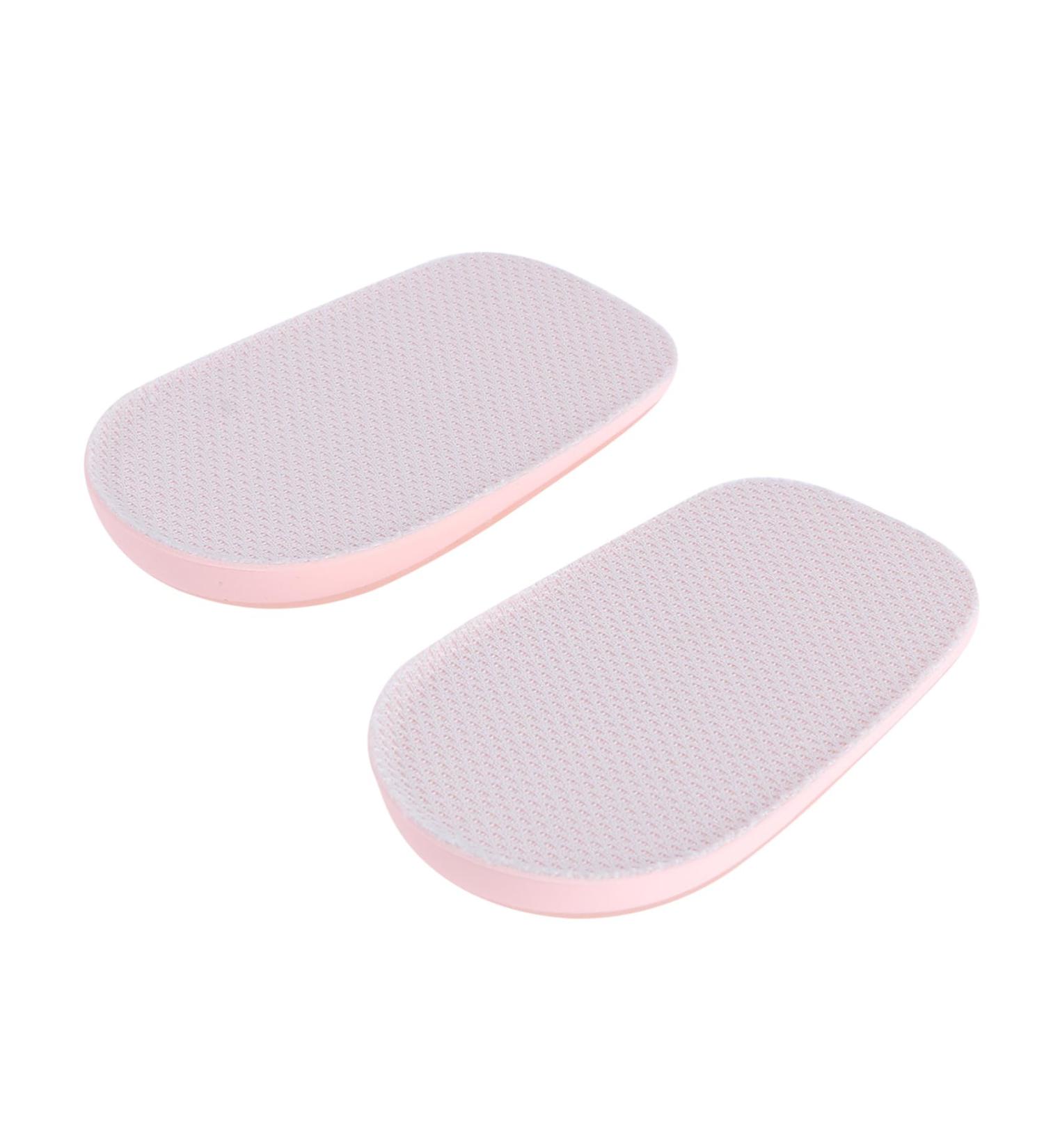 Heightening Insoles - Invisible Gel Shoe Inserts for Men & Women | Orthotic Heel Lifts Cushion Pad - Pink 11x5.5CM - Buy Online on GoSupps.com