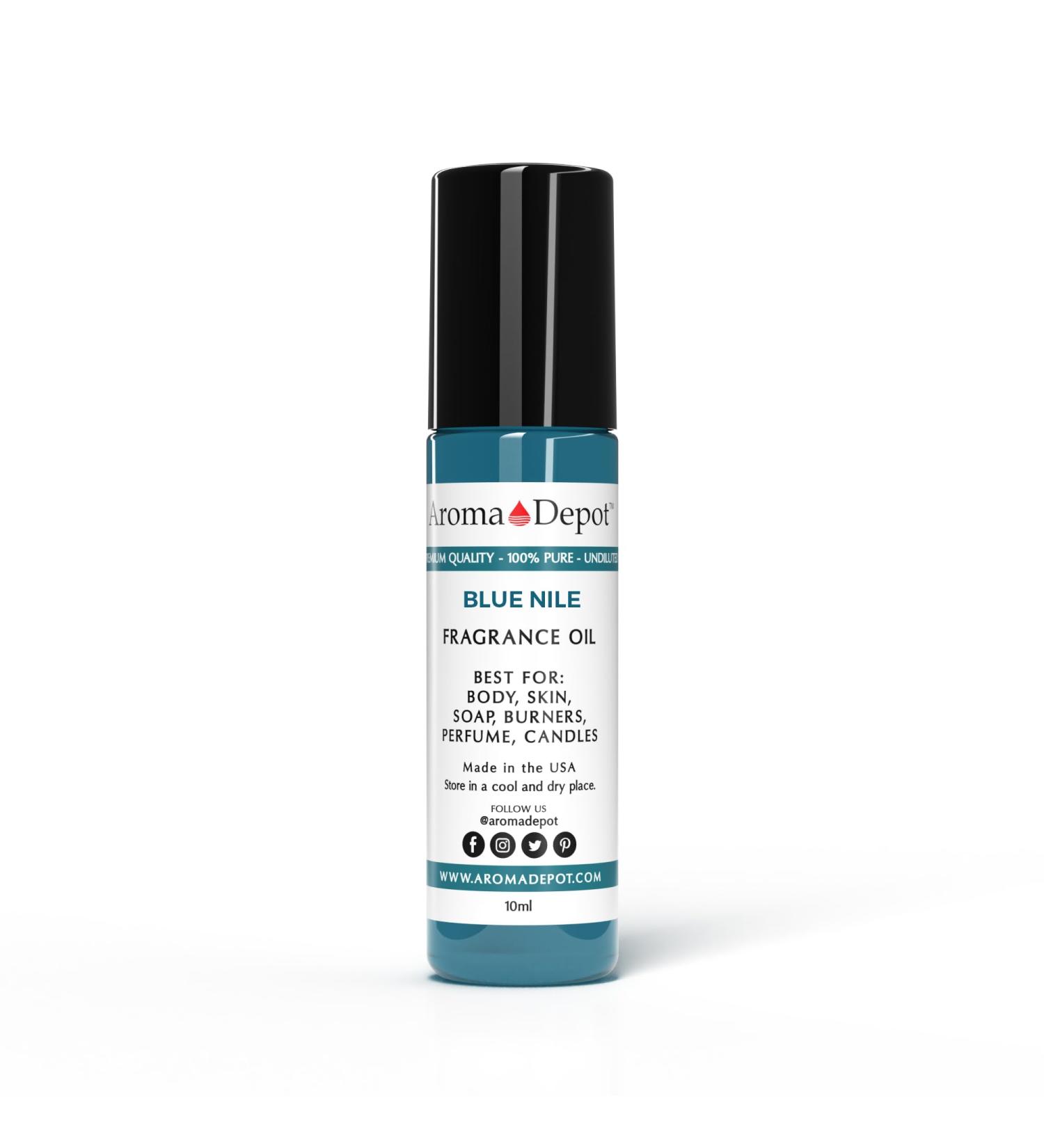 Premium 10ml Blue Nile Perfume Oil - Undiluted Alcohol-Free for Body Soap Candle & Incense Making | Global Shipping - Buy Online on GoSupps.com