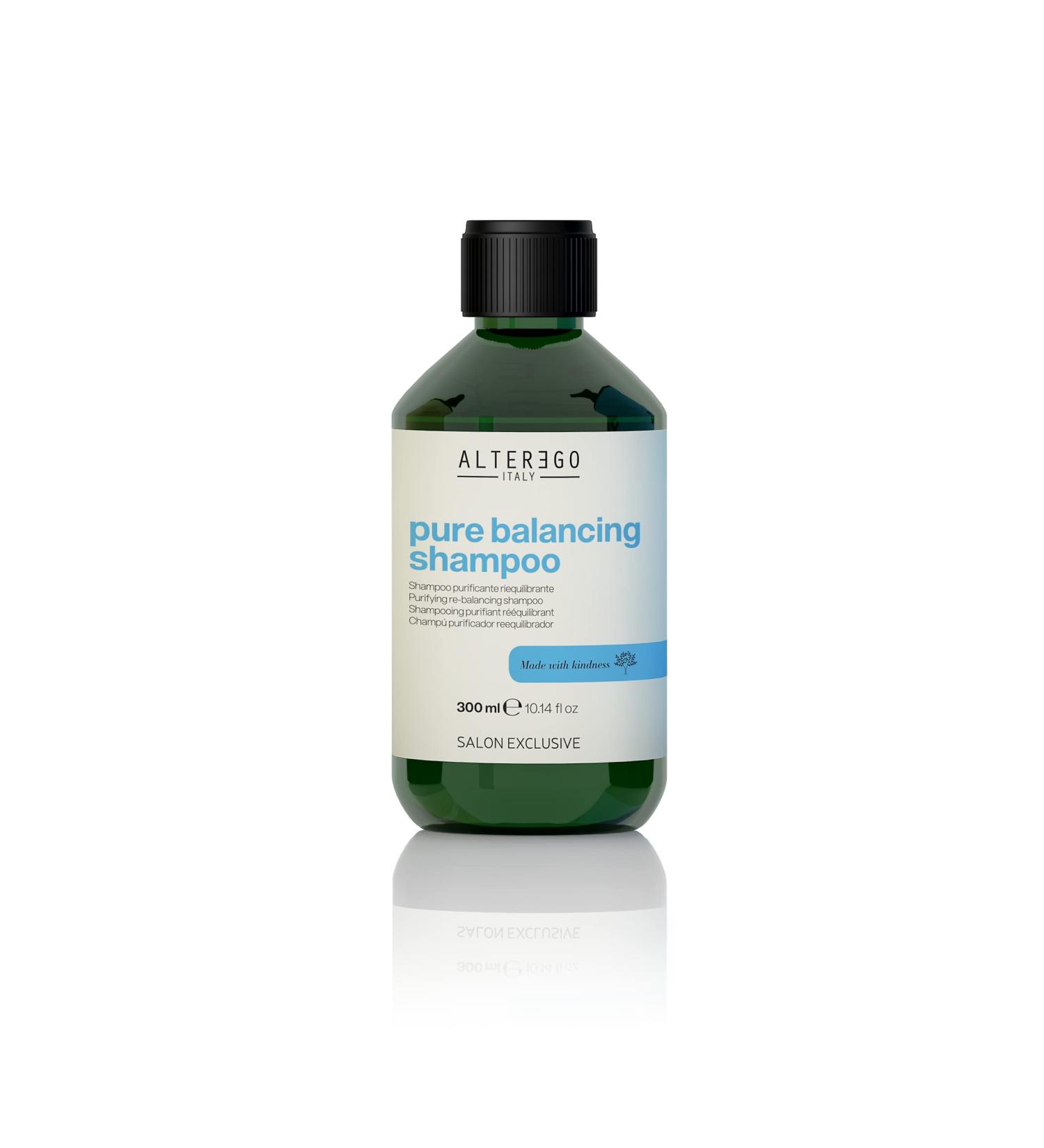 Alter Ego Made With Kindness Pure Balancing Shampoo | Shampoo for Impure and Imbalanced Scalp and Hair | Removing Excess Sebum (350 ml)