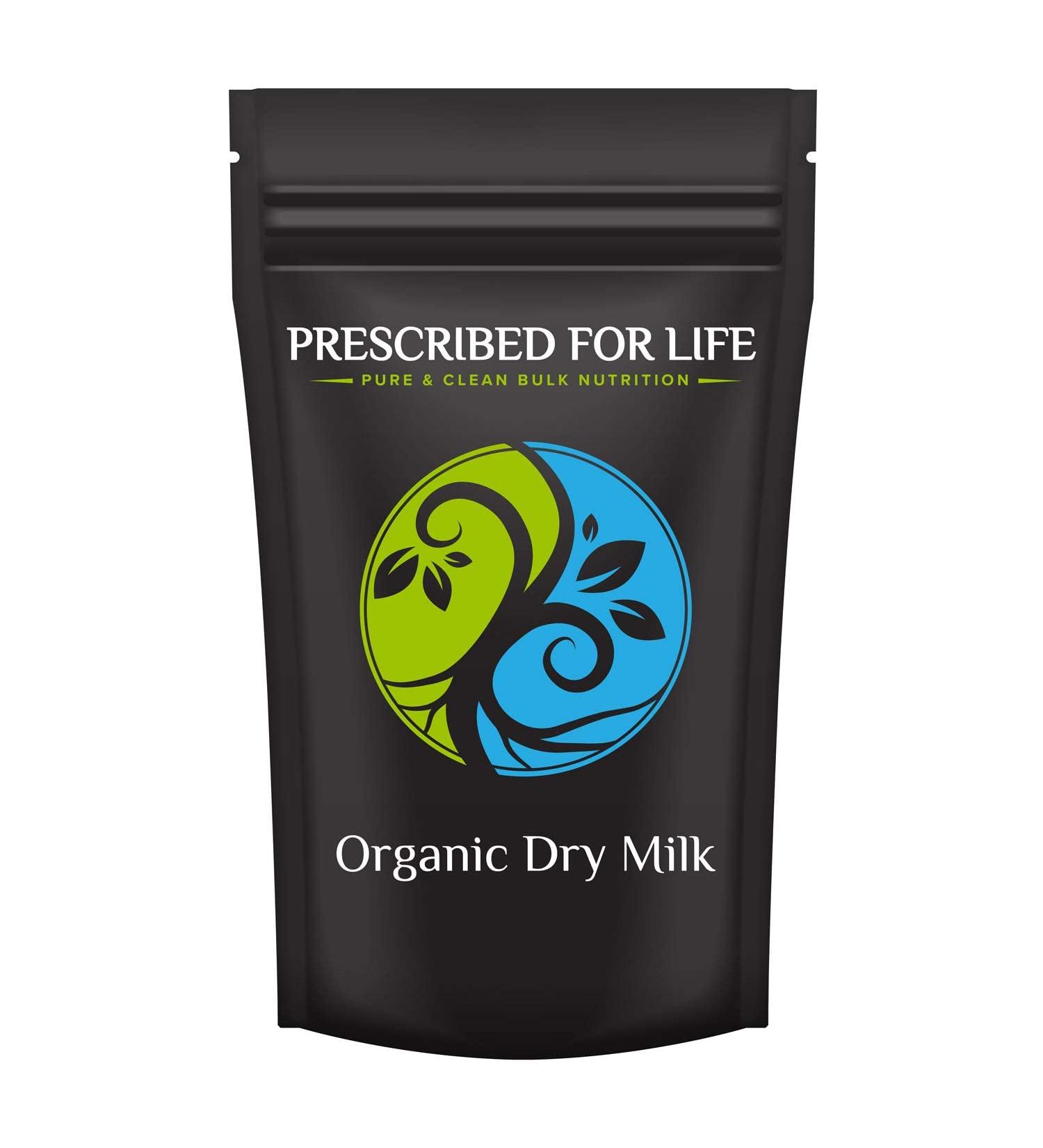 Organic Dry Milk Powder | USDA Grade A Whole Milk rBST & rBGH Free Non-GMO Kosher | Shelf Stable Powdered Milk 1 kg 2.2 Pound (Pack of 1) - Buy Online on GoSupps.com