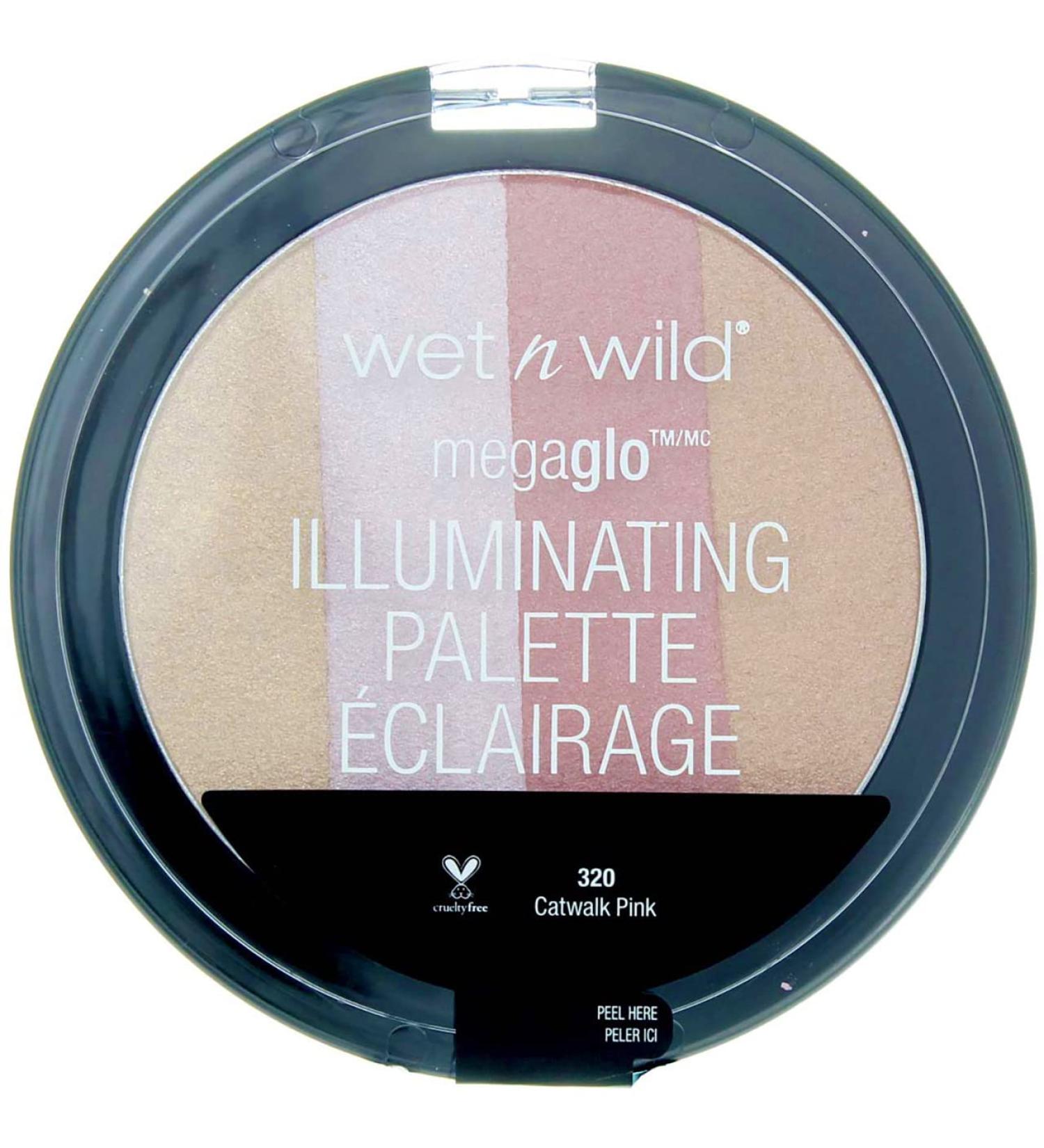 Wet 'n' Wild MegaGlo Illuminating Powder - Catwalk Pink 345 | Highlighter Makeup - Buy Online on GoSupps.com