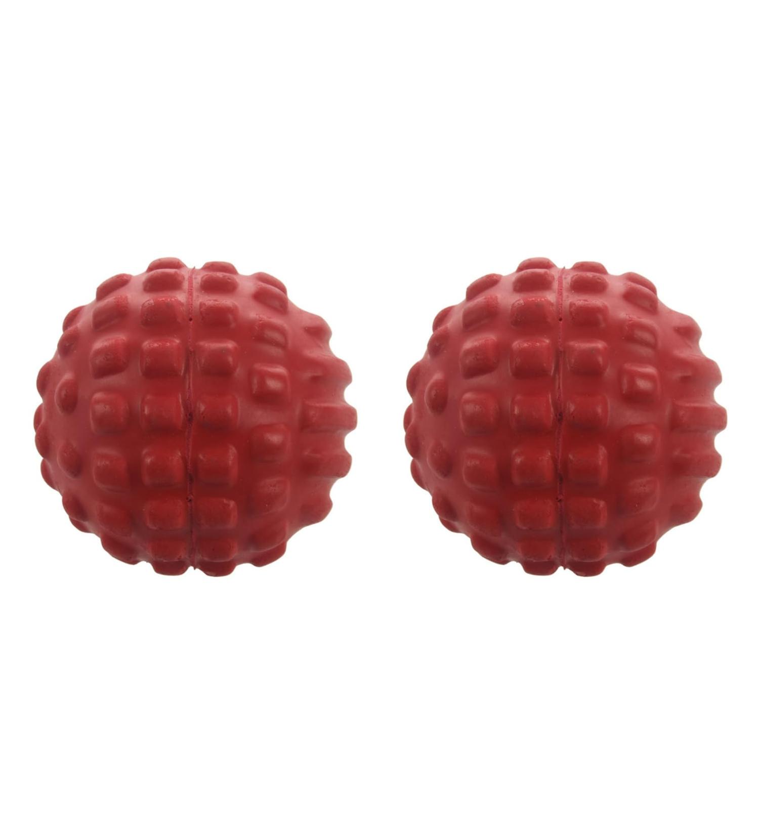 Buy Ligustrum 2x PU Foam Shock Fascia Ball - Waterproof Muscle Relaxation & Fitness Massage Ball - Easy to Clean - Red | International Shipping - Buy Online on GoSupps.com