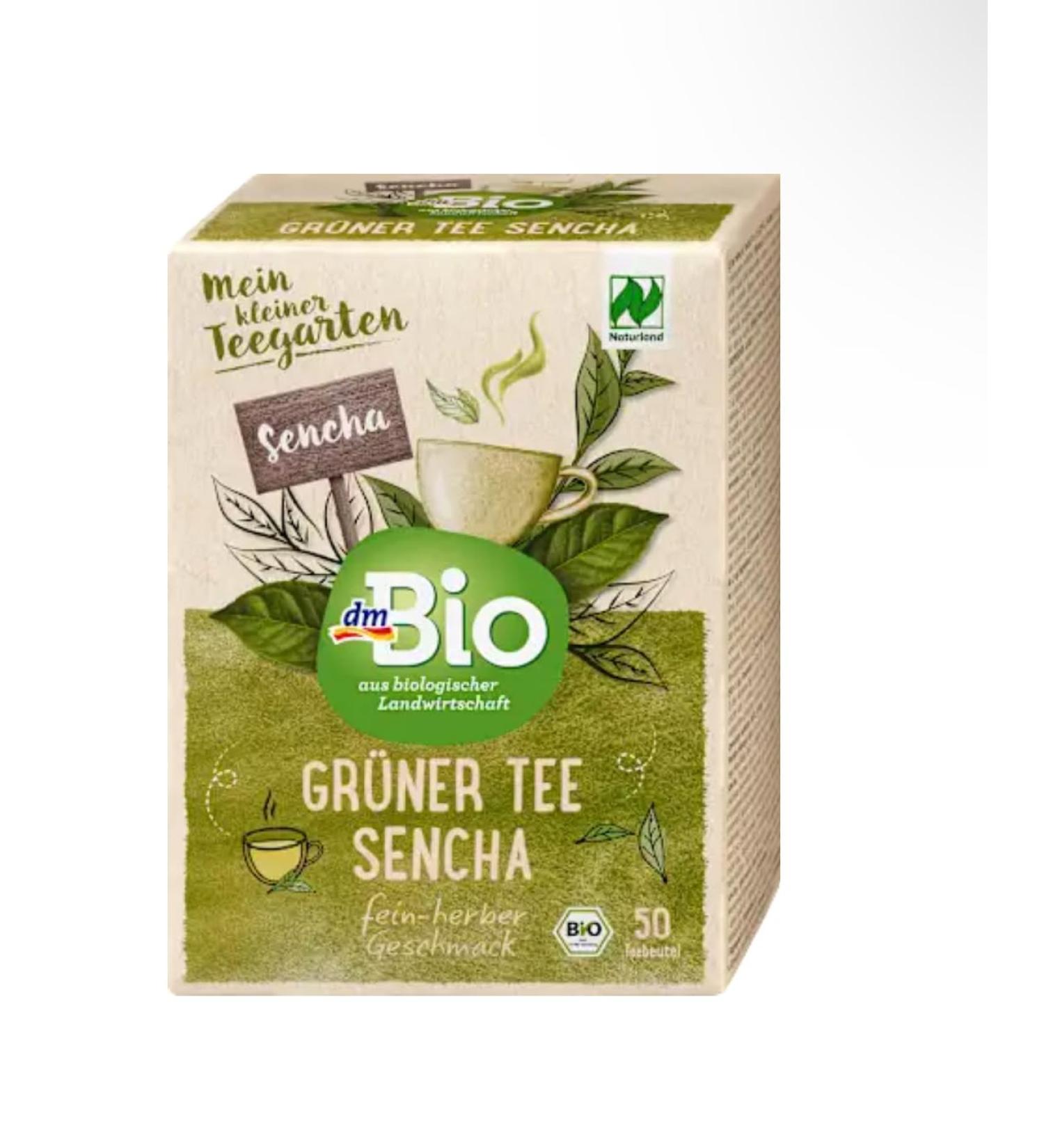 DM Bio Bio Organic Sencha green tea 50 bags 75 g - Buy Online on GoSupps.com