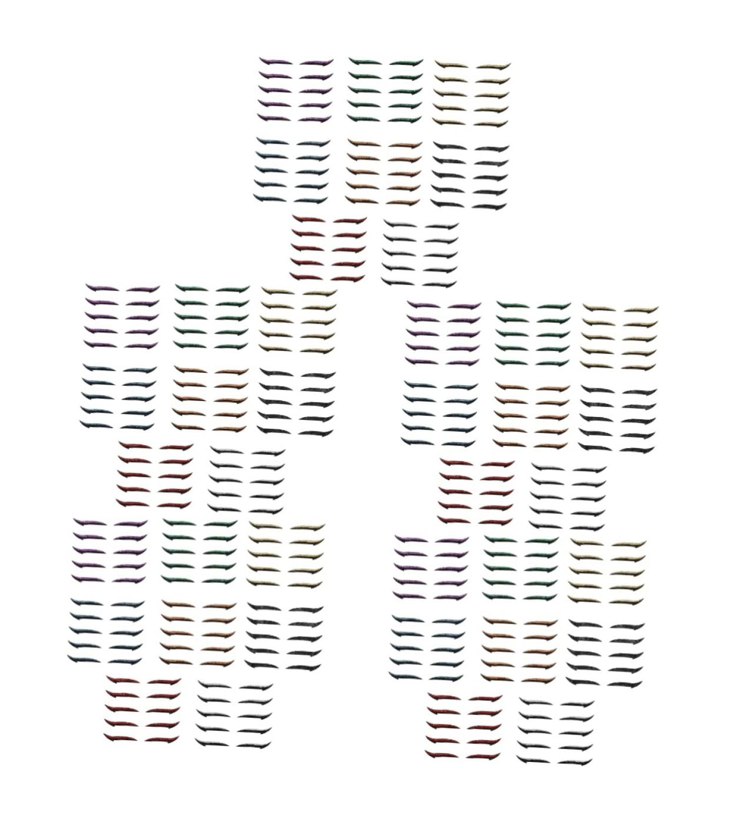 FOMIYES 200 Pairs Eyeliner Adhesive Eyeliner Stickers Glitter Stickers Glitter Eyeliner Stickers Eyelid Stickers Sticker Sheet Eyelid Tape Stickers Self-adhesive Eyeliner Sticker Plastic 4X0.5X0.1CMx5pcs Assorted Colorx5pcs - Buy Online on GoSupps.com