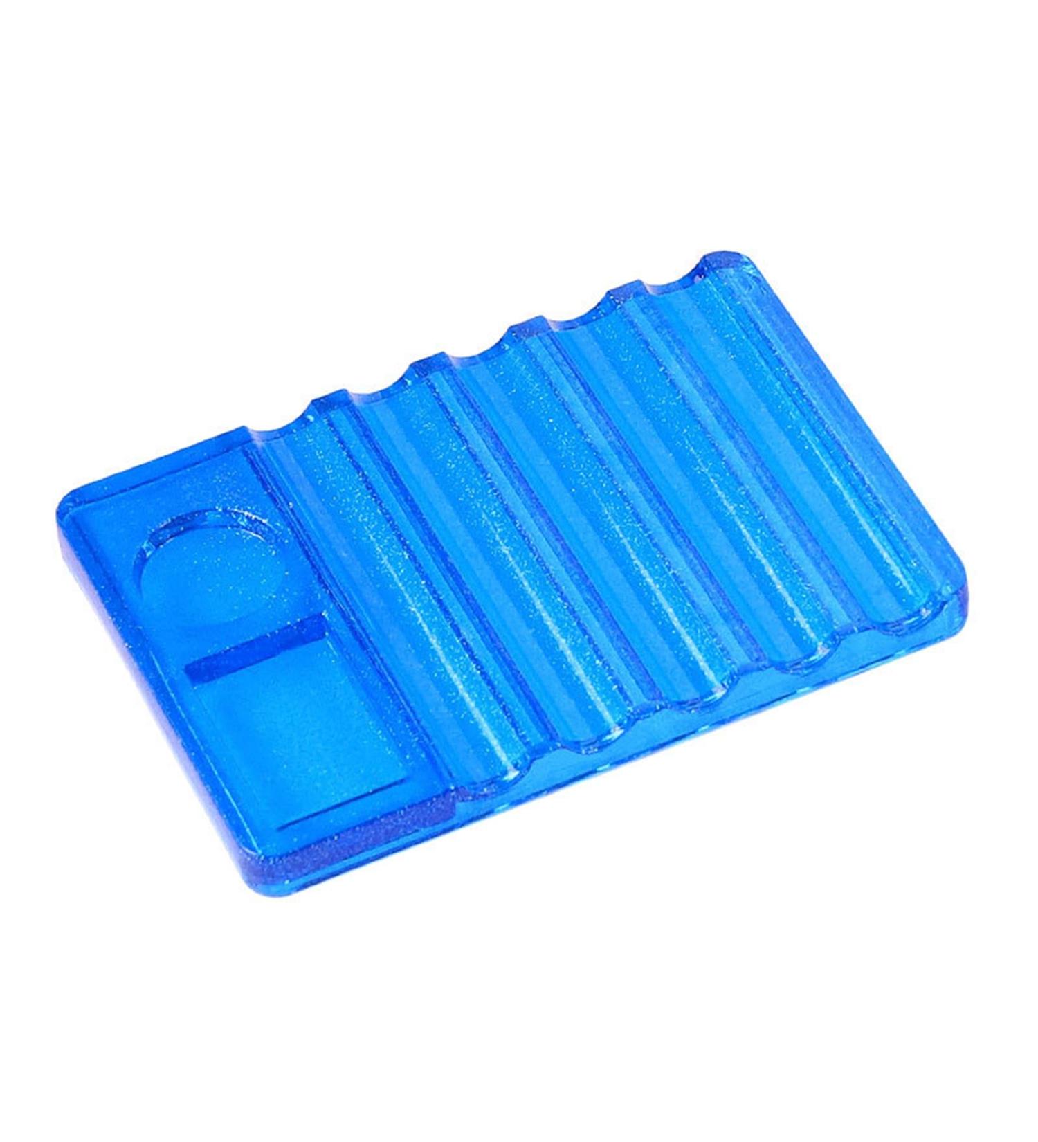 Worparsen Nail Art Palette Nail Brush Pen Holder Easy to Use for Lady Blue - Buy Online on GoSupps.com