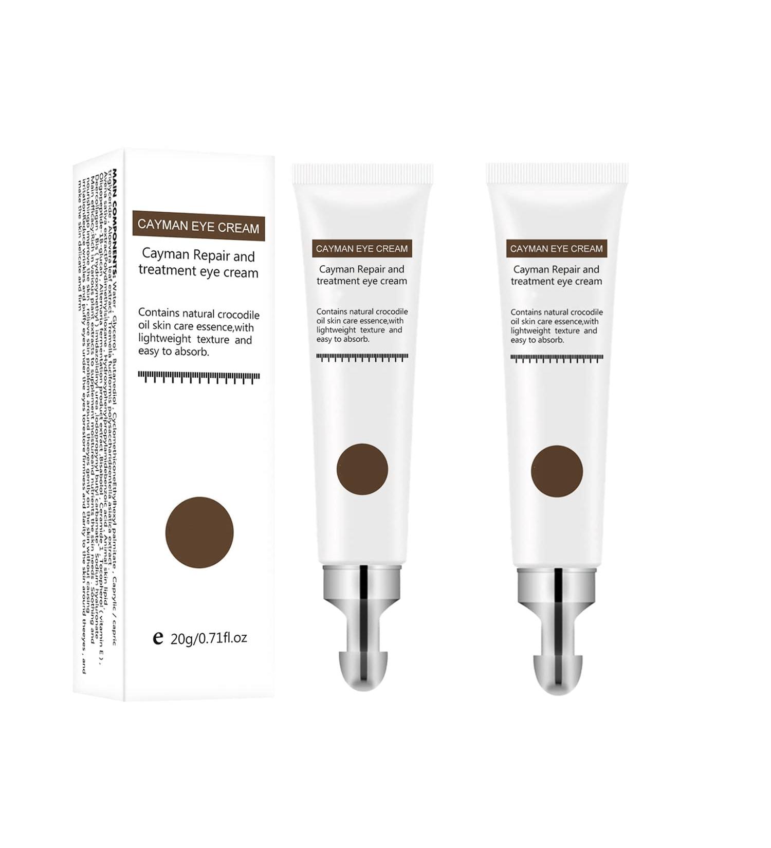 2pcs Silk Protein Anti-Aging Eye Cream for Wrinkles, Dark Circles, Fine Lines - Firming & Repair Eye Serum - Buy Online on GoSupps.com