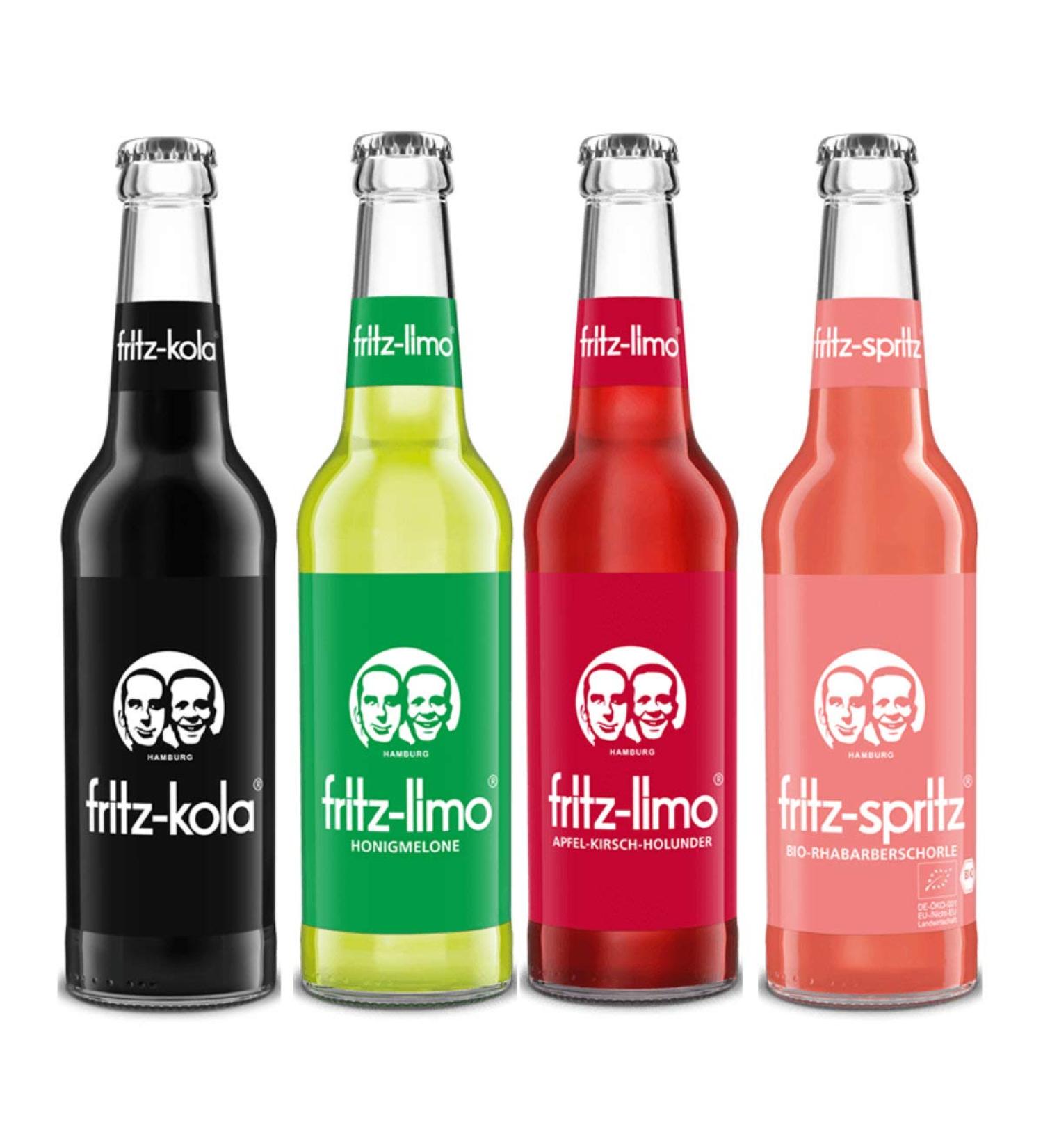 Zeelec Fritz-kola Pack of 4 bottles of 0.33 l each