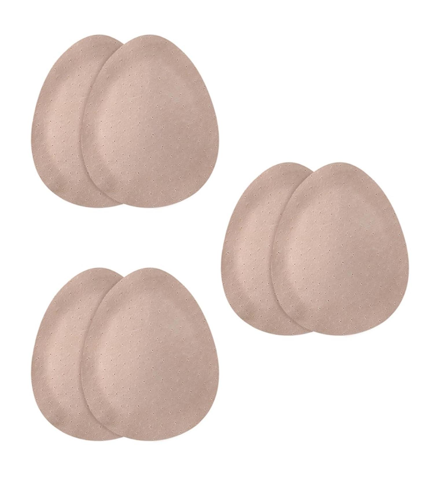 Buy Leather Metatarsal Foot Pads - 3 Pairs Self-Adhesive Cushions for Foot Pain Relief | Comfortable Forefoot Support for Morton's Neuroma - Buy Online on GoSupps.com