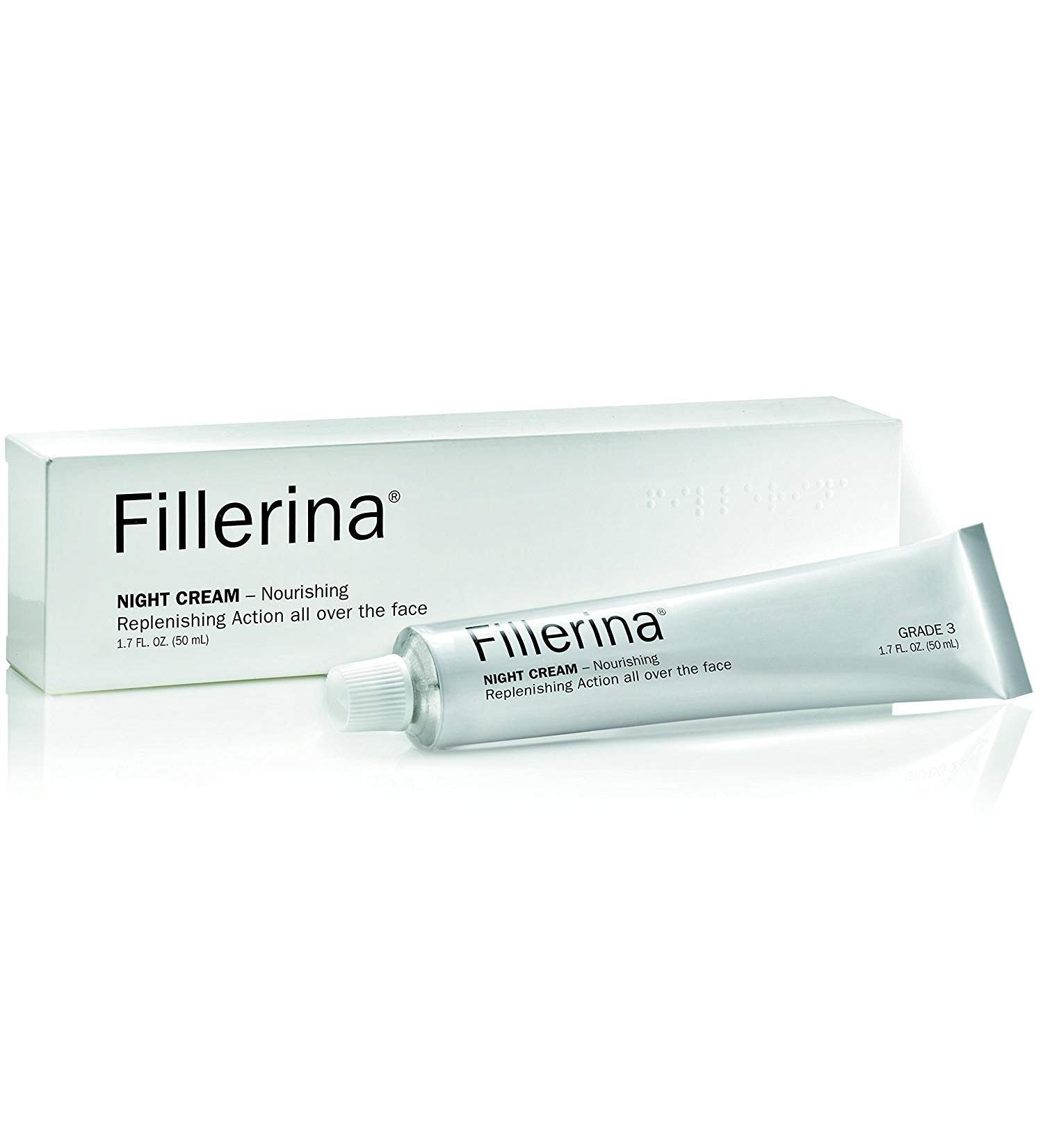  Fillerina Fillerina Night Cream Grade 3 Night Cream 50ml - Buy Online on GoSupps.com