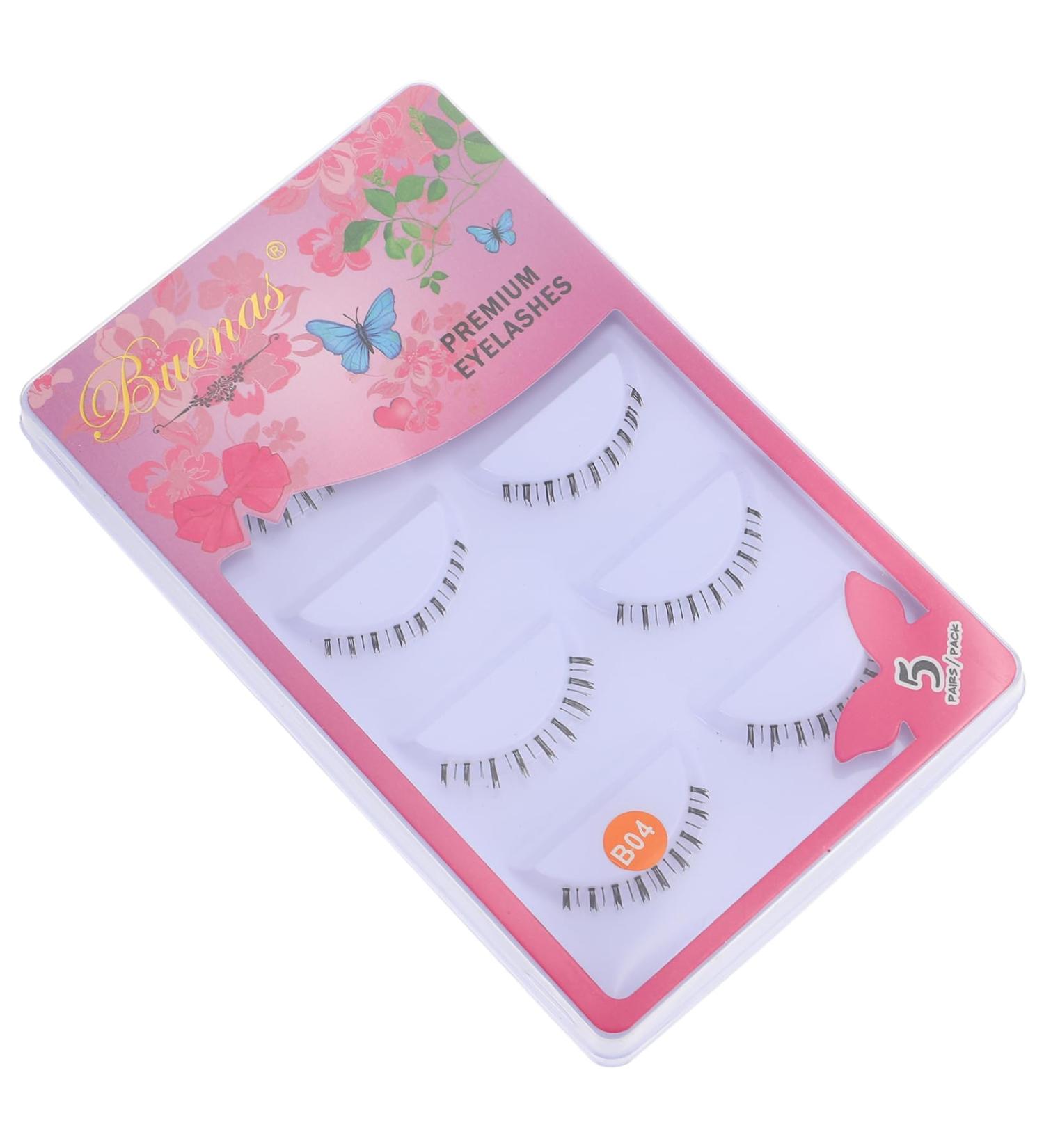 Ipetboom Ipet tree 20 Pairs Lower eyelashes natural eyelashes false lower transparent stem fiber - Buy Online on GoSupps.com