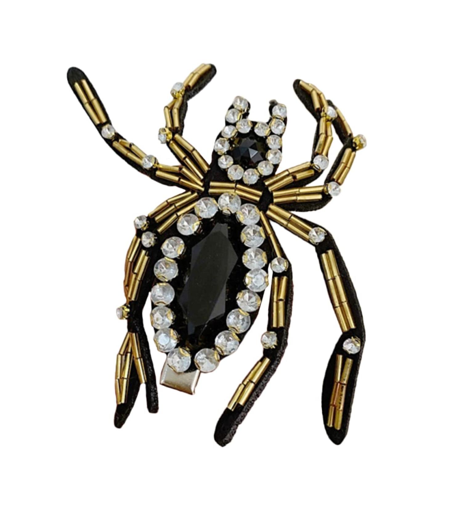 Beatifufu Hairpin Goody Barrettes for Women Rhinestone Barrettes for Women Headwear for Women Hair Clip for Women Barrettes for Hair Rhinestone Spider Hair Clip Girl Headdress Plastic - Buy Online on GoSupps.com