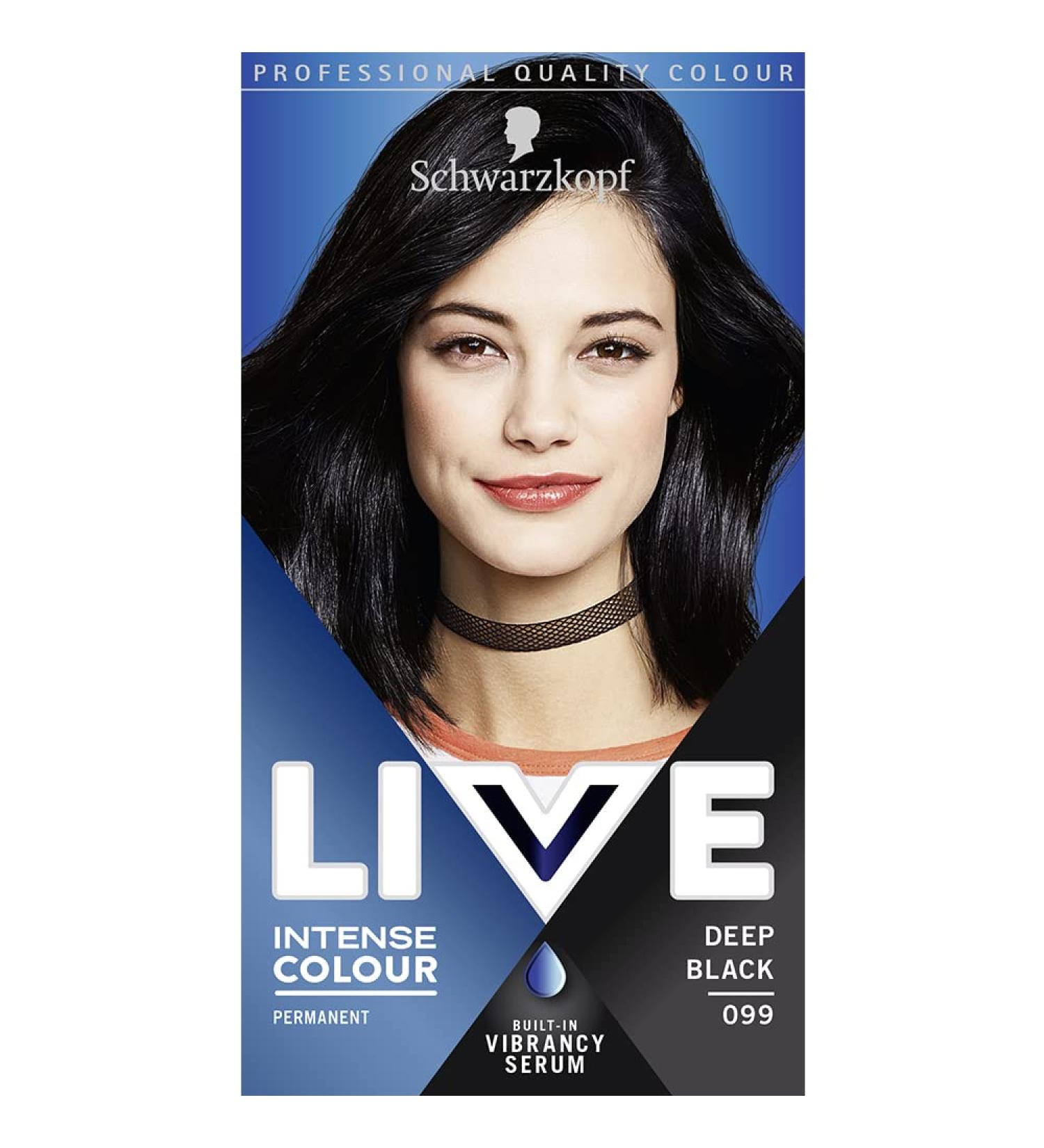 LIVE BLACK DEEP BLACK 99 - High-Quality Black Hair Dye | Buy Online - Buy Online on GoSupps.com