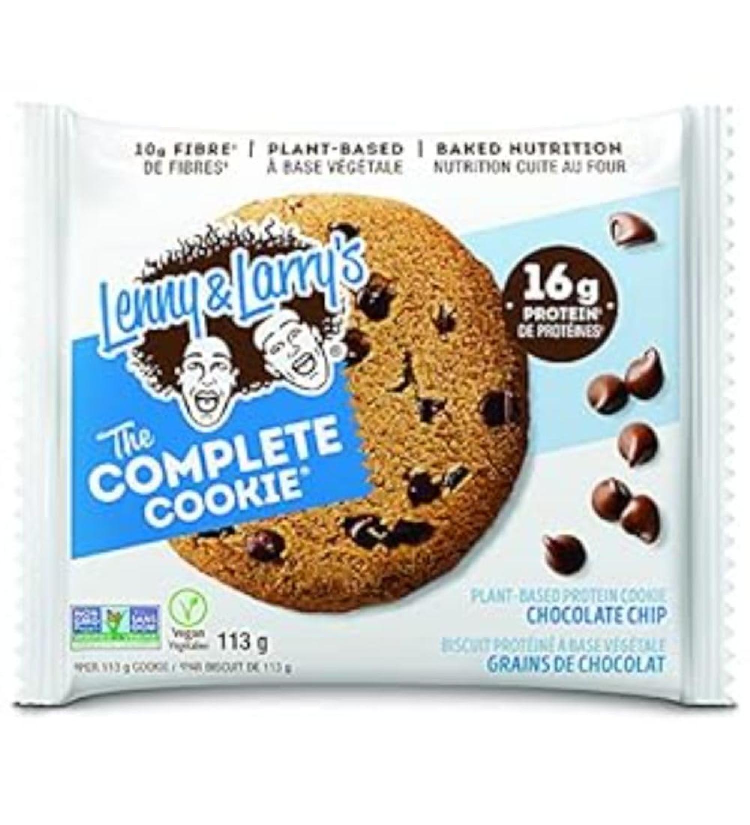 Lenny & Larry's Chocolate Chip Complete Cookie 12ct - Buy Online on GoSupps.com
