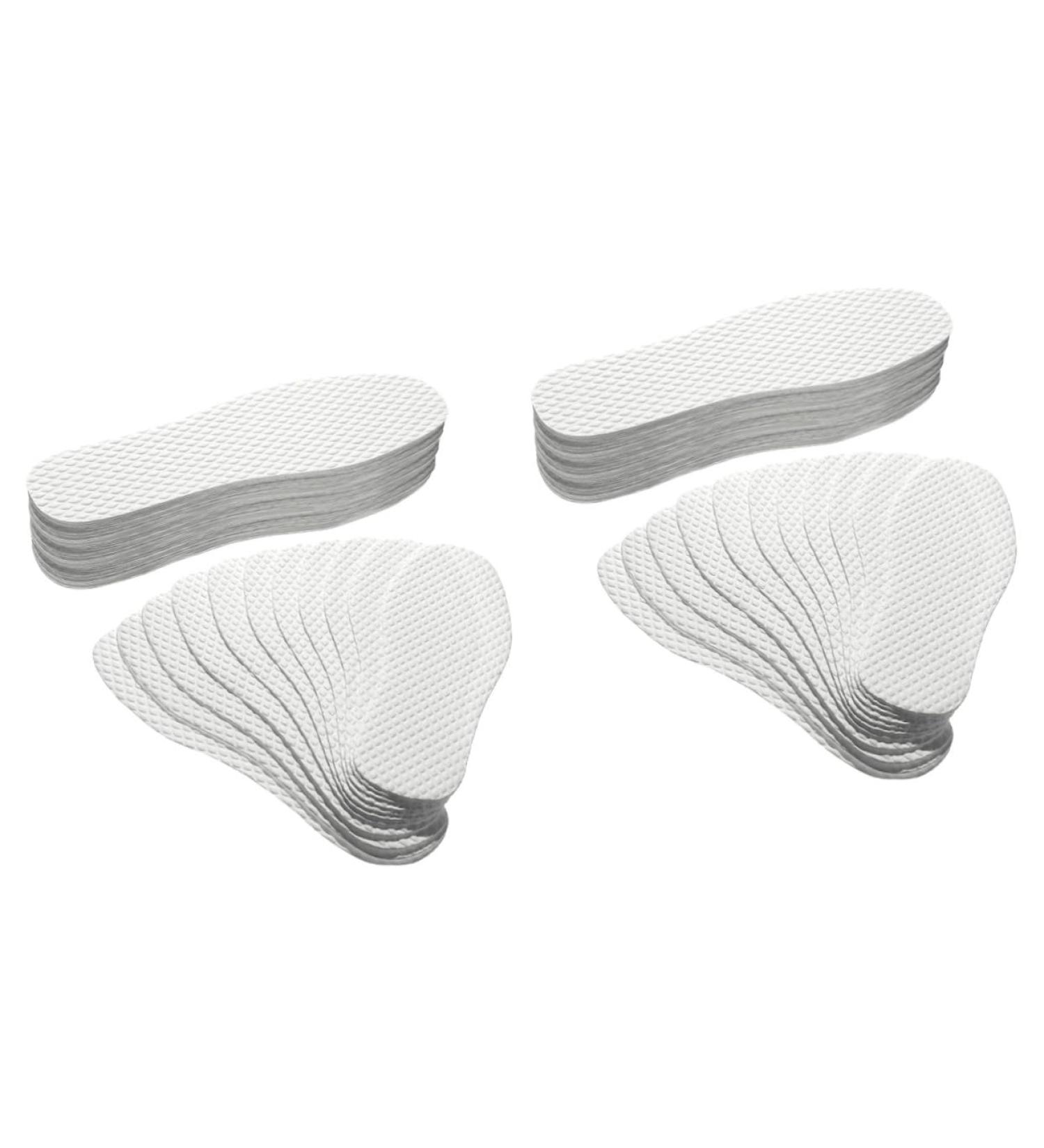 NOLITOY 40 Pairs Odorless Thin Insoles - Comfortable Non-Slip Shoe Inserts for Sports & Relief - Breathable Shoe Pads - Buy Online on GoSupps.com