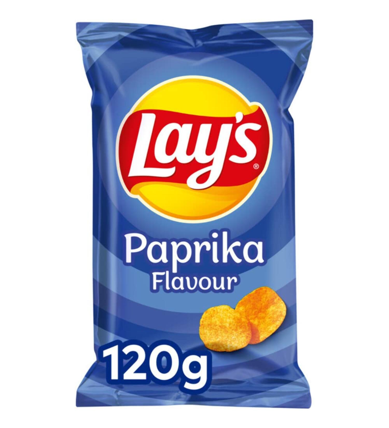 Lay's 93 ounces total weight | 220 grams Total Lays | Paprika Chips | Lays Paprika Chips | Lays Paprika Chips | 7
