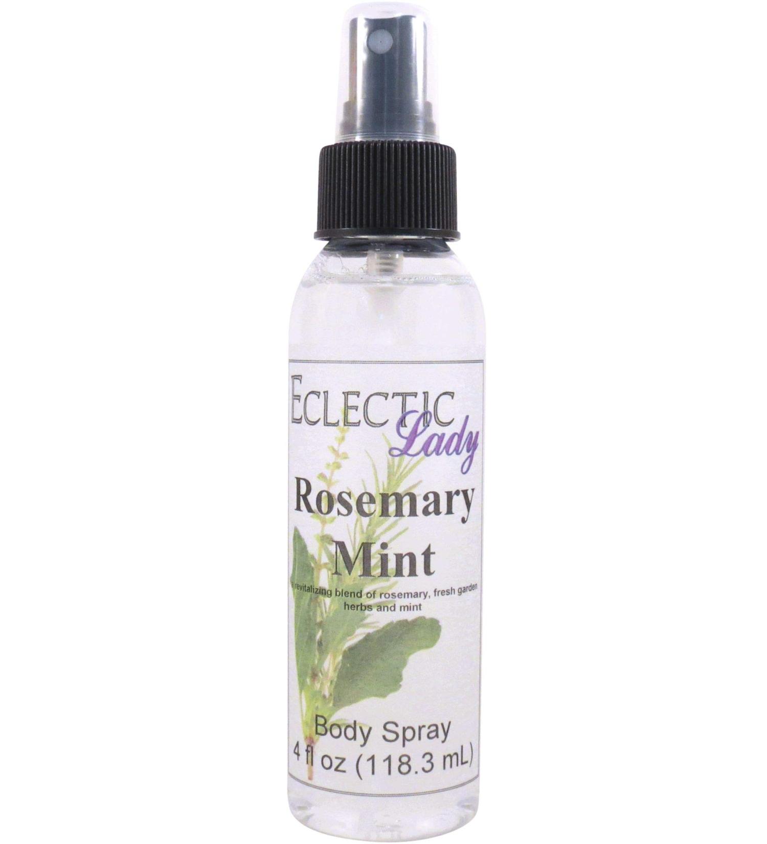Rosemary Mint Body Spray 4 ounces Body Mist for Women with Clean Light & Gentle Fragrance Long Lasting Perfume with Comforting Scent for Men & Women Cologne with Soft Subtle Aroma For Daily Use 4 Fluid Ounces - Buy Online on GoSupps.com