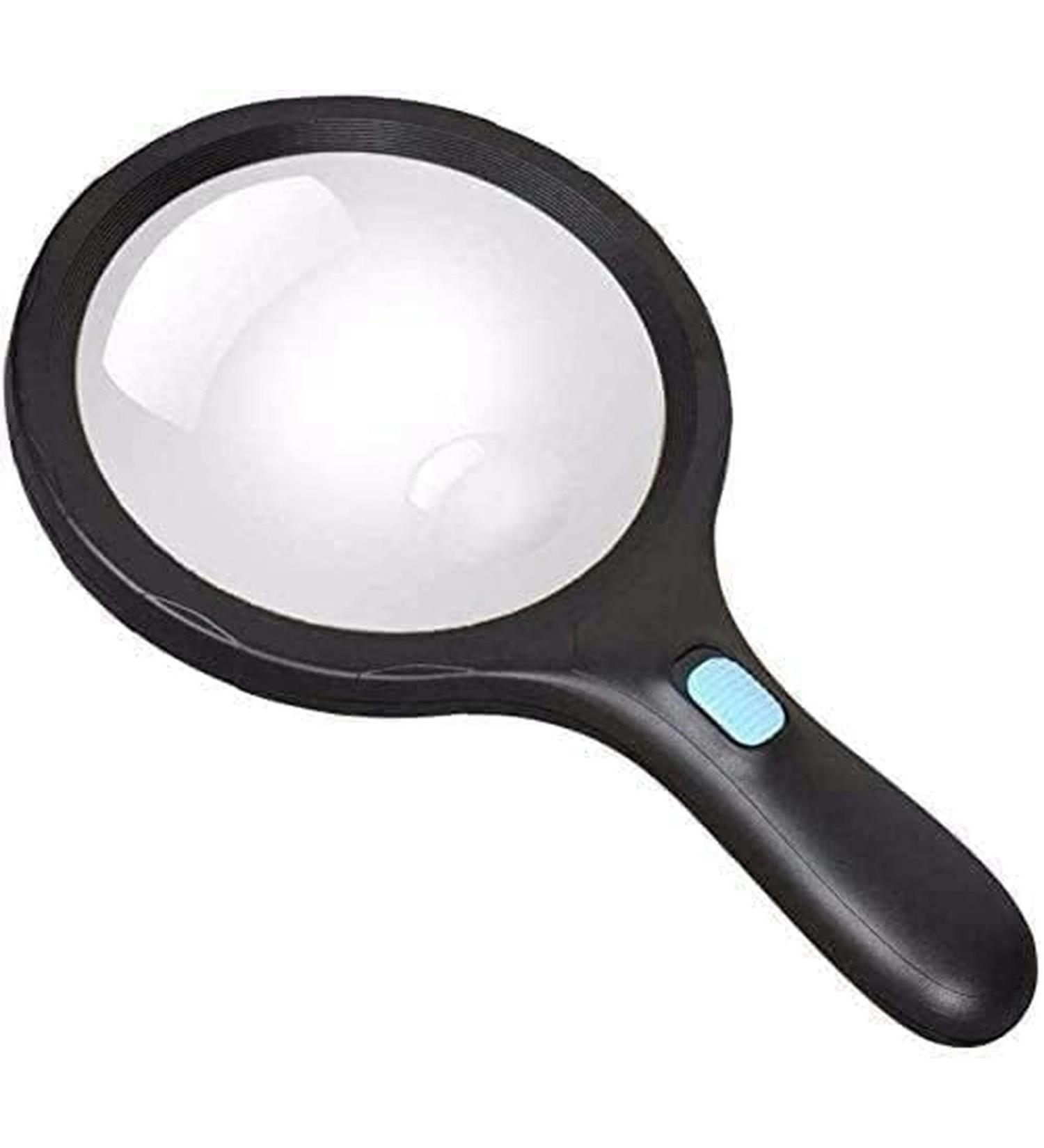 Portable Magnifier with Light Handheld 2 LED Light 45x Magnifier Reading for Task Full of Stars - Buy Online on GoSupps.com