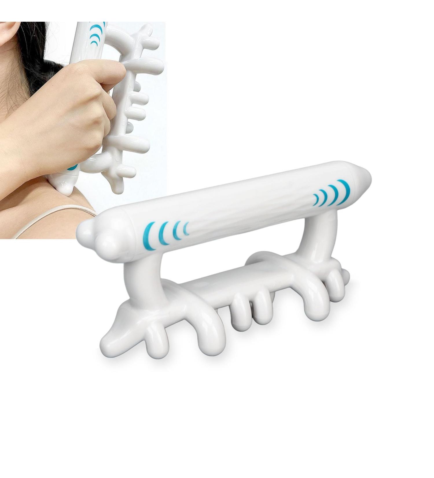 Fascia Massage Gear - Trigger Point Massager for Deep Tissue Relief & Myofascial Relaxation | Perfect for Neck Shoulders Calves & Back - Buy Online on GoSupps.com