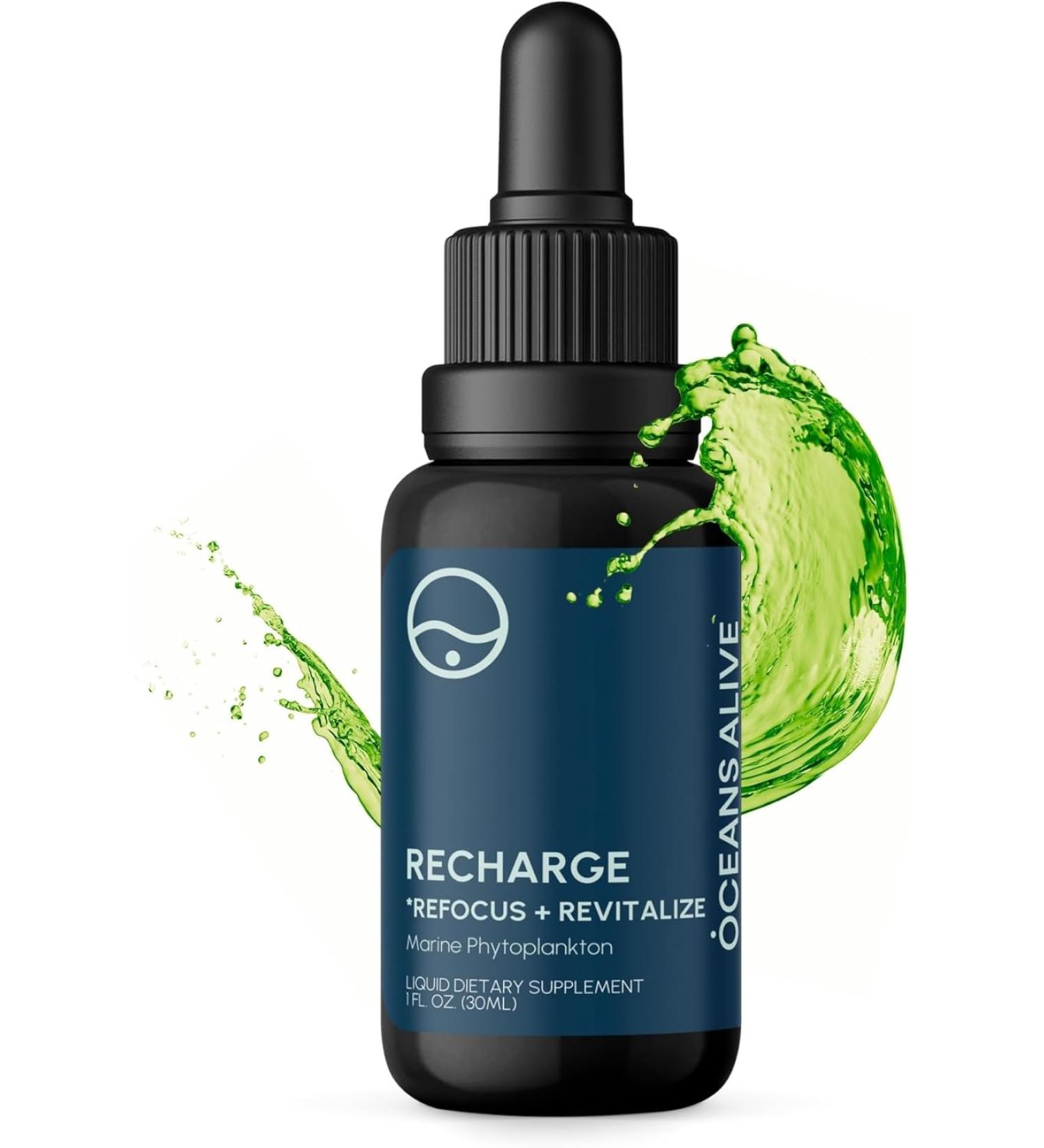 Activation Products Oceans Alive Marine Phytoplankton Brain Supplement 30ml - Enhances Memory, Focus, Energy for Men and Women - Buy Online on GoSupps.com