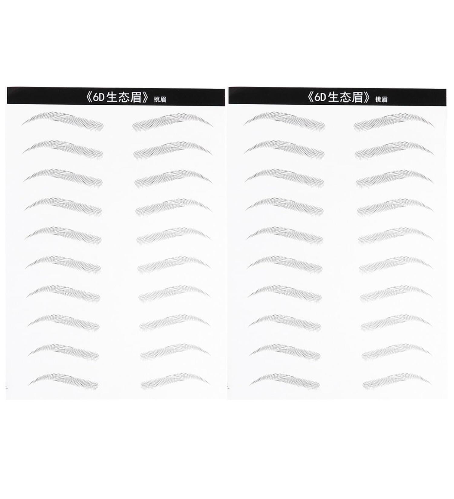 Luxshiny Patch pour Sourcils Artificiel Imperm able 10 Paires Effet 6d Rehausse Sourcils pour Femmes Maquillage Facile Application - Buy Online on GoSupps.com