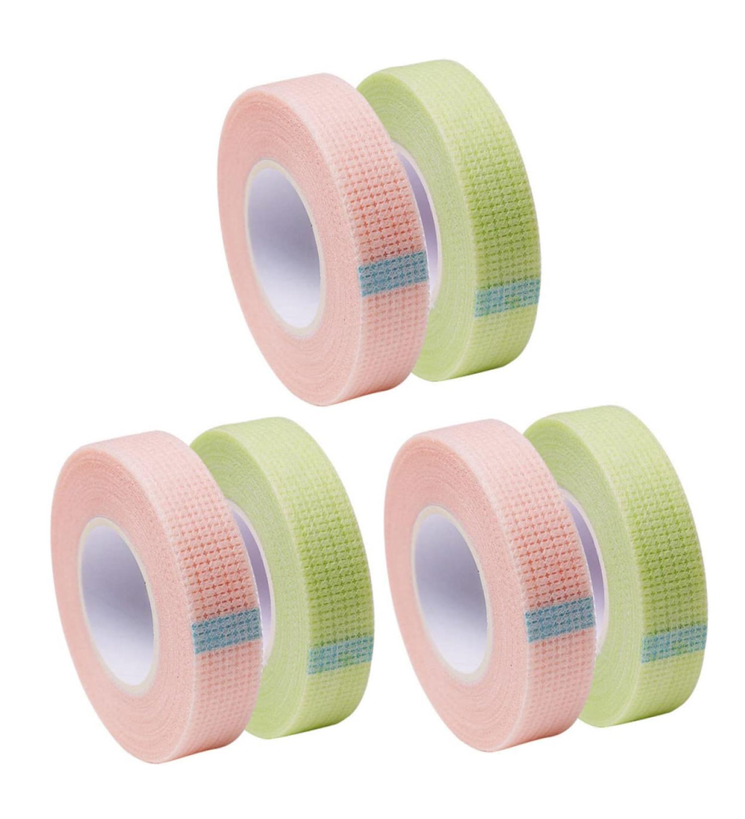 minkissy 6 Rolls Lash Tape Makeup Tool Eyelash Grafting Tools Lash Extensions Pads Supplies Medical Adhesive Tape Graft Eyelash Tapes Non-woven Tape Japanese-style Extension Pad - Buy Online on GoSupps.com