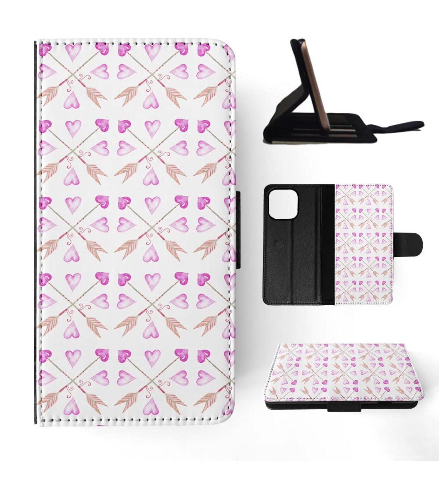 Protective Case for iPhone 14 Pro Max - Love Heart Valentine's Pattern | International Shipping Available - Buy Online on GoSupps.com