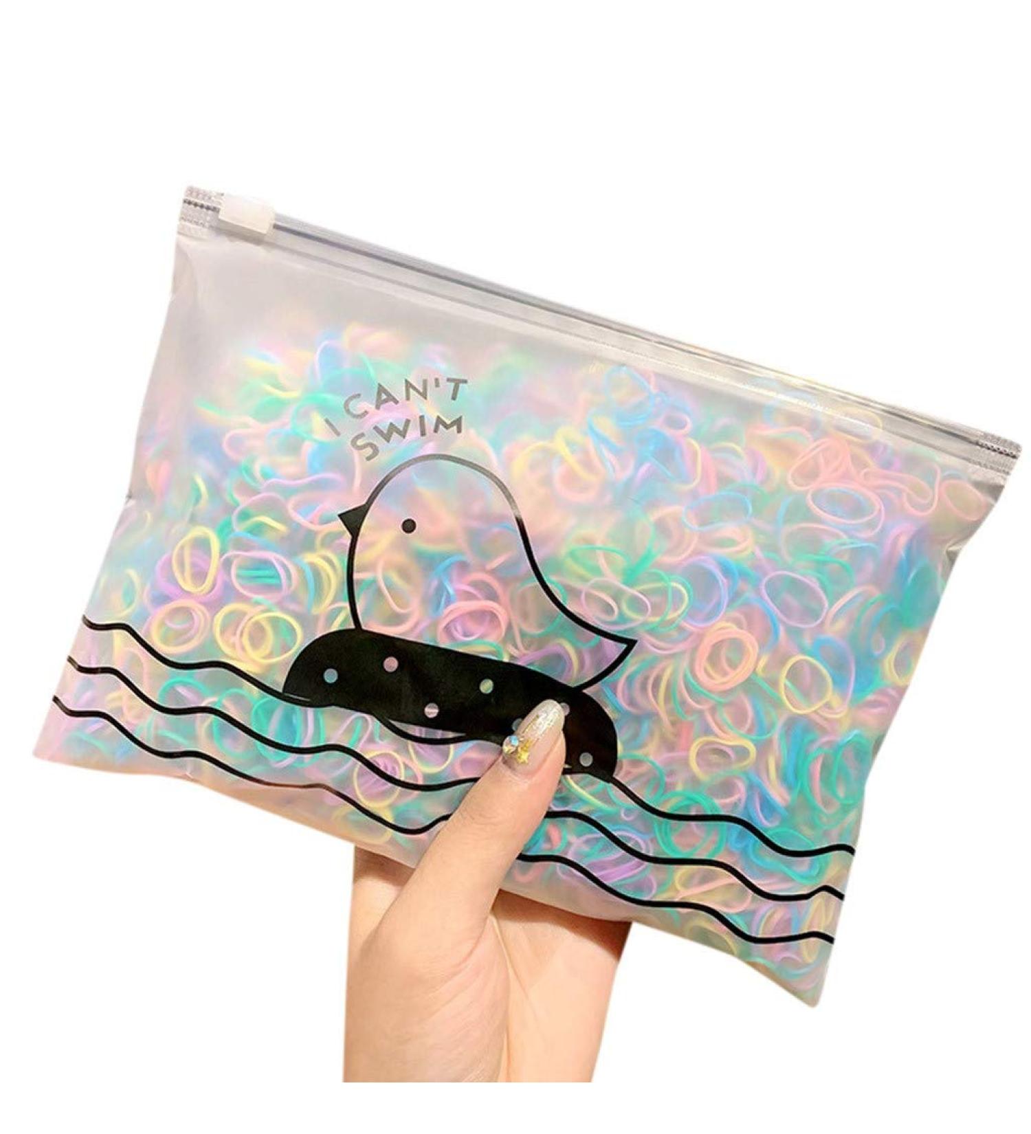 1000 Pcs Mini Rubber Bands - Colorful Elastic Hair Ties for Kids & Girls | Feiliandajj - Buy Online on GoSupps.com