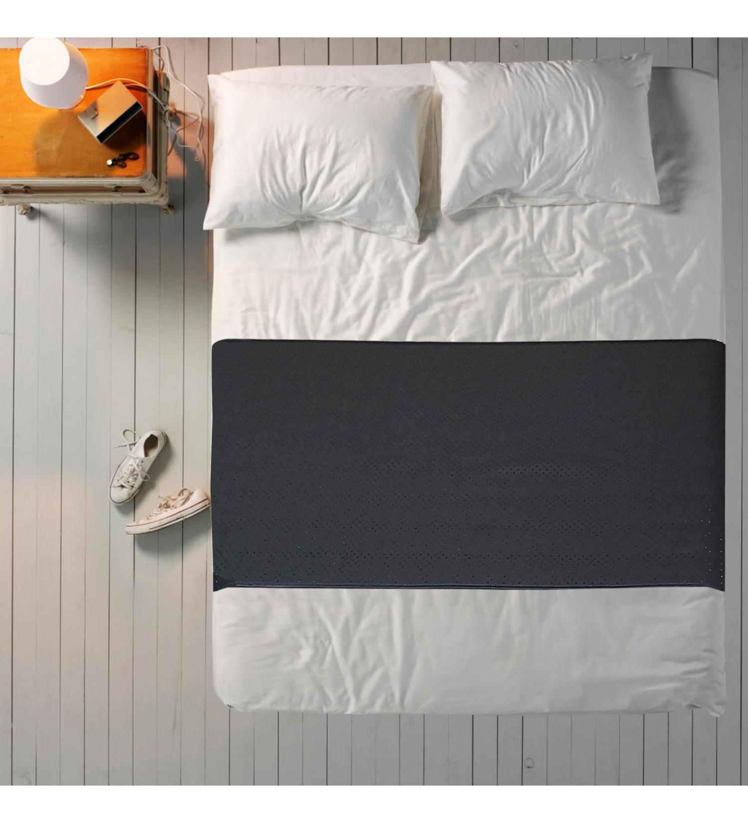 Therapy Equipment Mat - Grounding Mat with Conductive Cable & Breathable Pillow - Sleep Aid & Anxiety Relief (68 x 180cm) - Buy Online on GoSupps.com