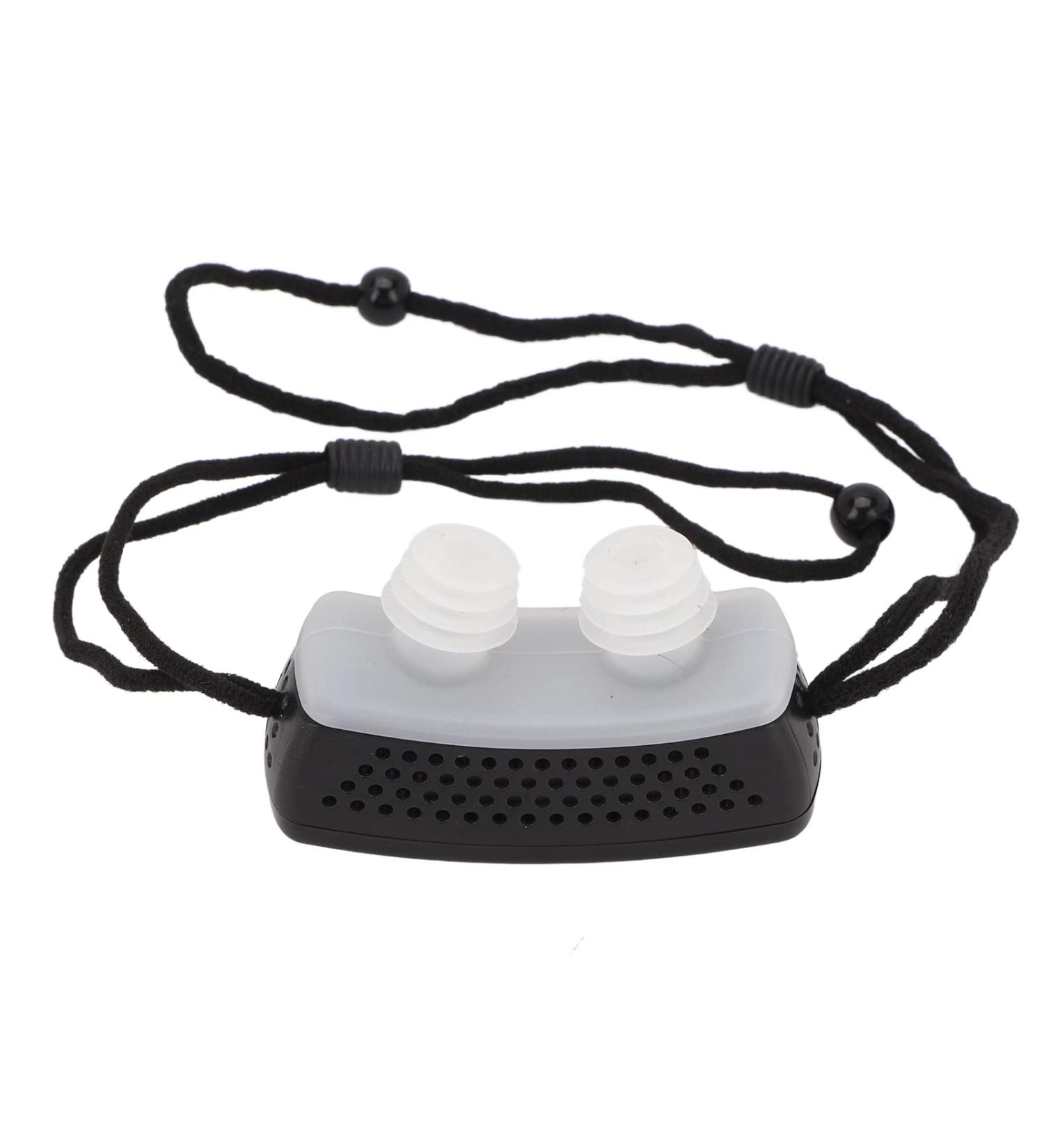 Snoring Solution Nasal Plug with Auto Detection | 6 Speed Gears | Promote Sleeping | Prevent Snoring Device with Soft Silicone Strap | Electrical Pulse for Night Use - Buy Online on GoSupps.com