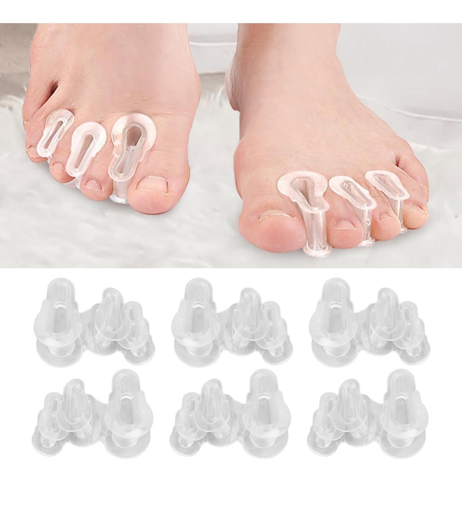 Hammer Toe Cushion Pad 3 Pairs - Medical Grade Silicone - Toe Corrector and Separator - Buy Online on GoSupps.com