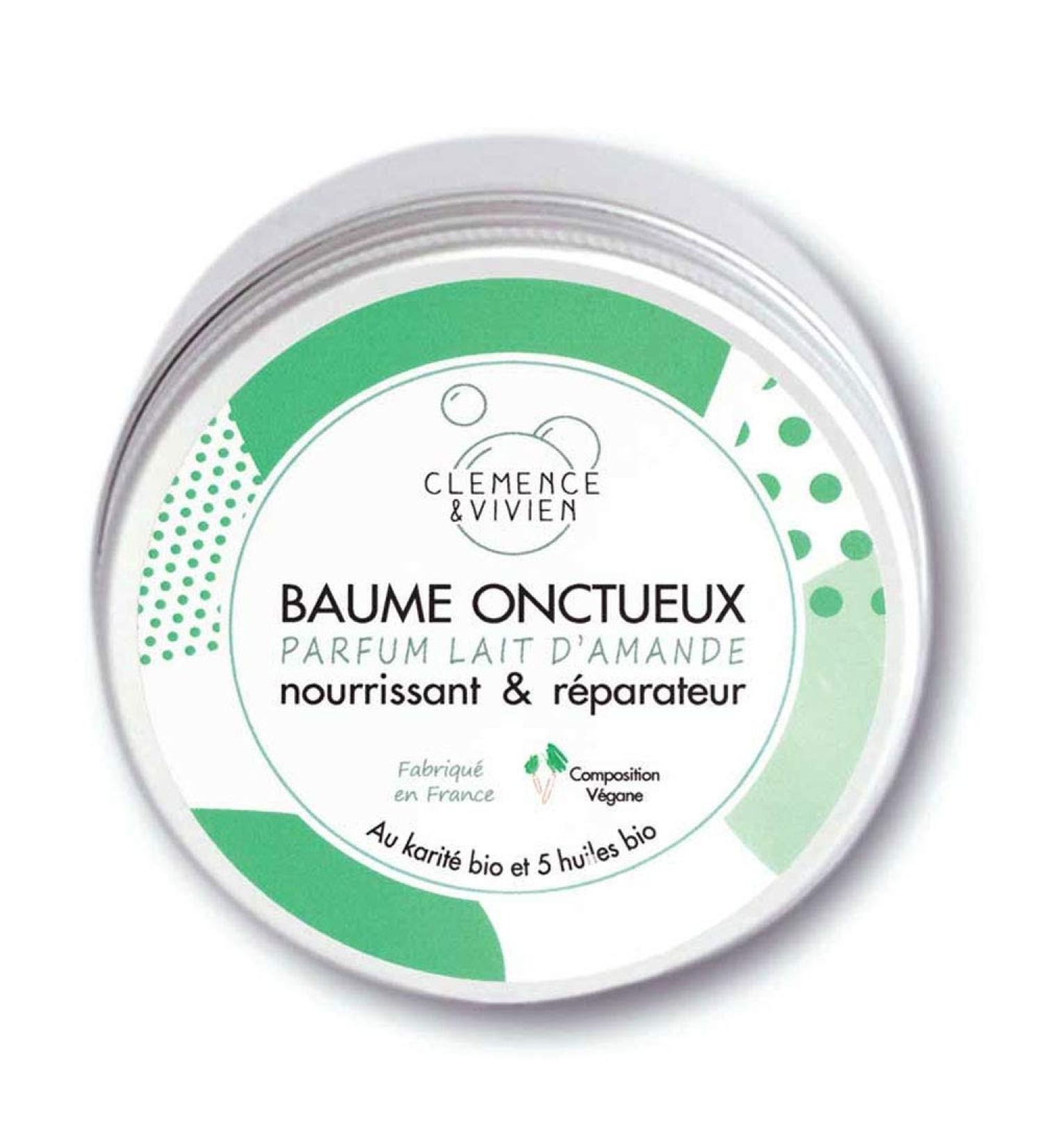 Cl mence & Vivien Baume Onctueux Lait d'Amande 150 ml (Lot de 1)