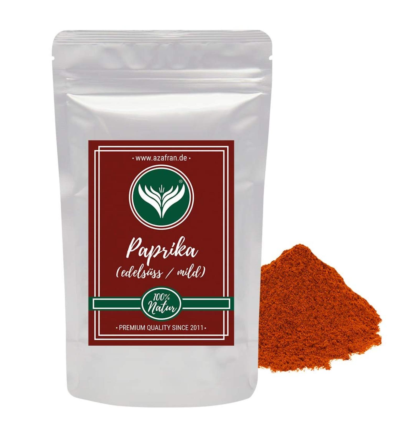 Azafran Sweet Hungarian Paprika Powder - 250g Delicatessen Spice for Cooking & Seasoning - Buy Online on GoSupps.com
