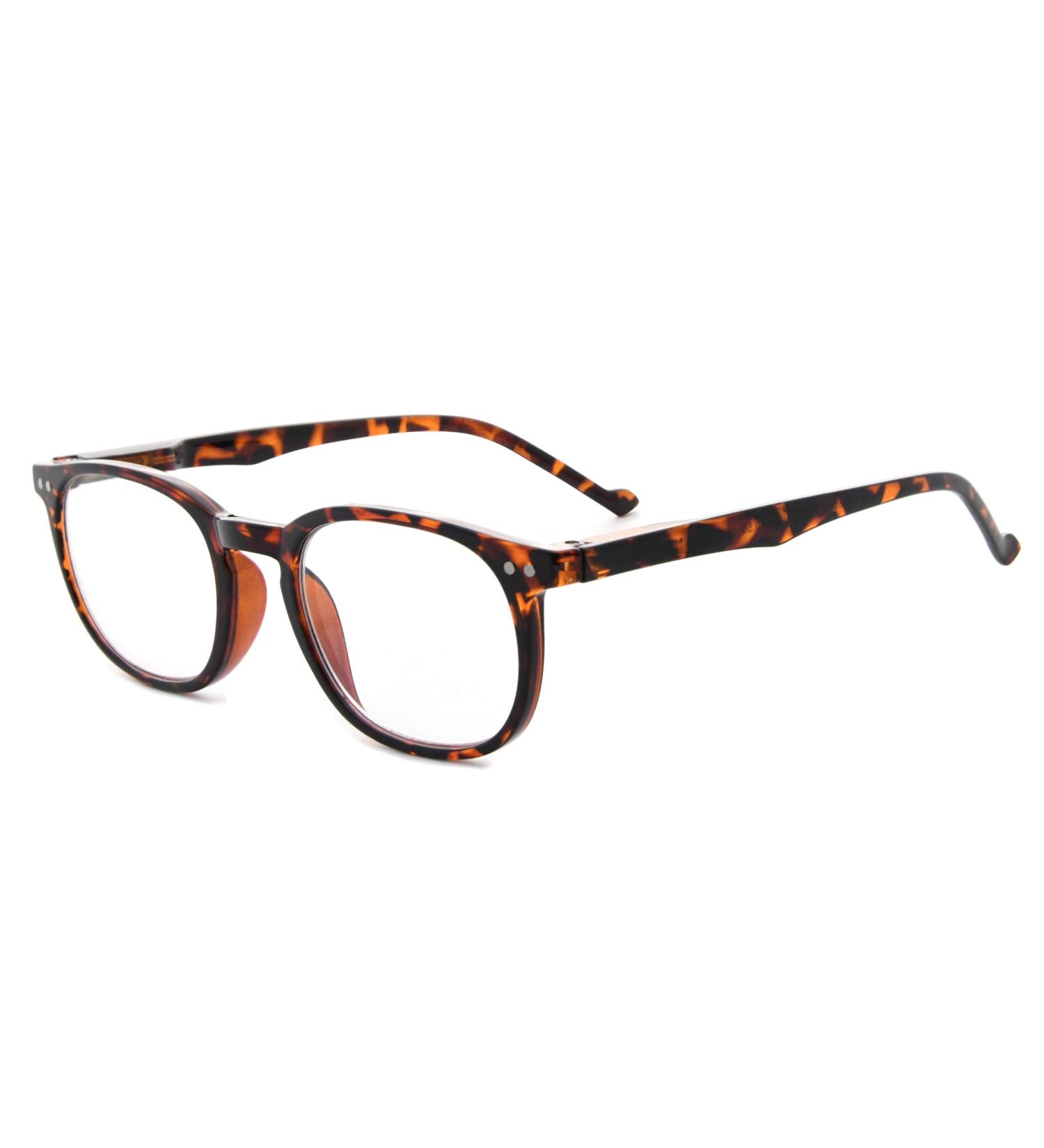 Eyekepper Retro Reading Glasses for Women & Men - Tortoise Frame +0.75 - Stylish Eyeglasses for Reading - Buy Online on GoSupps.com