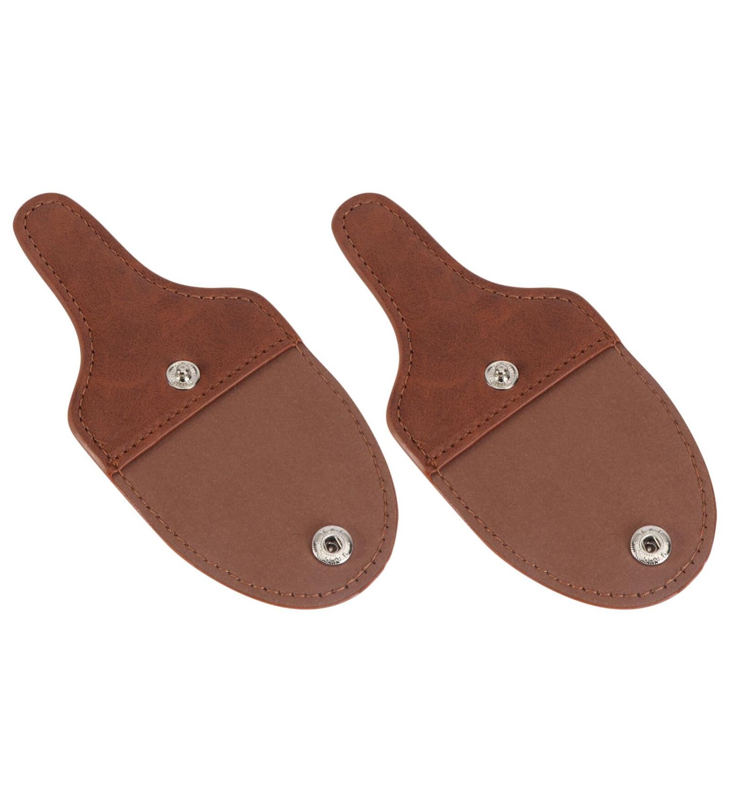 Fomiyes 2st scissors tip protection storage bag for scissors portable scissors pocket garden scissors scissor cuteler scissor holder scissor tan