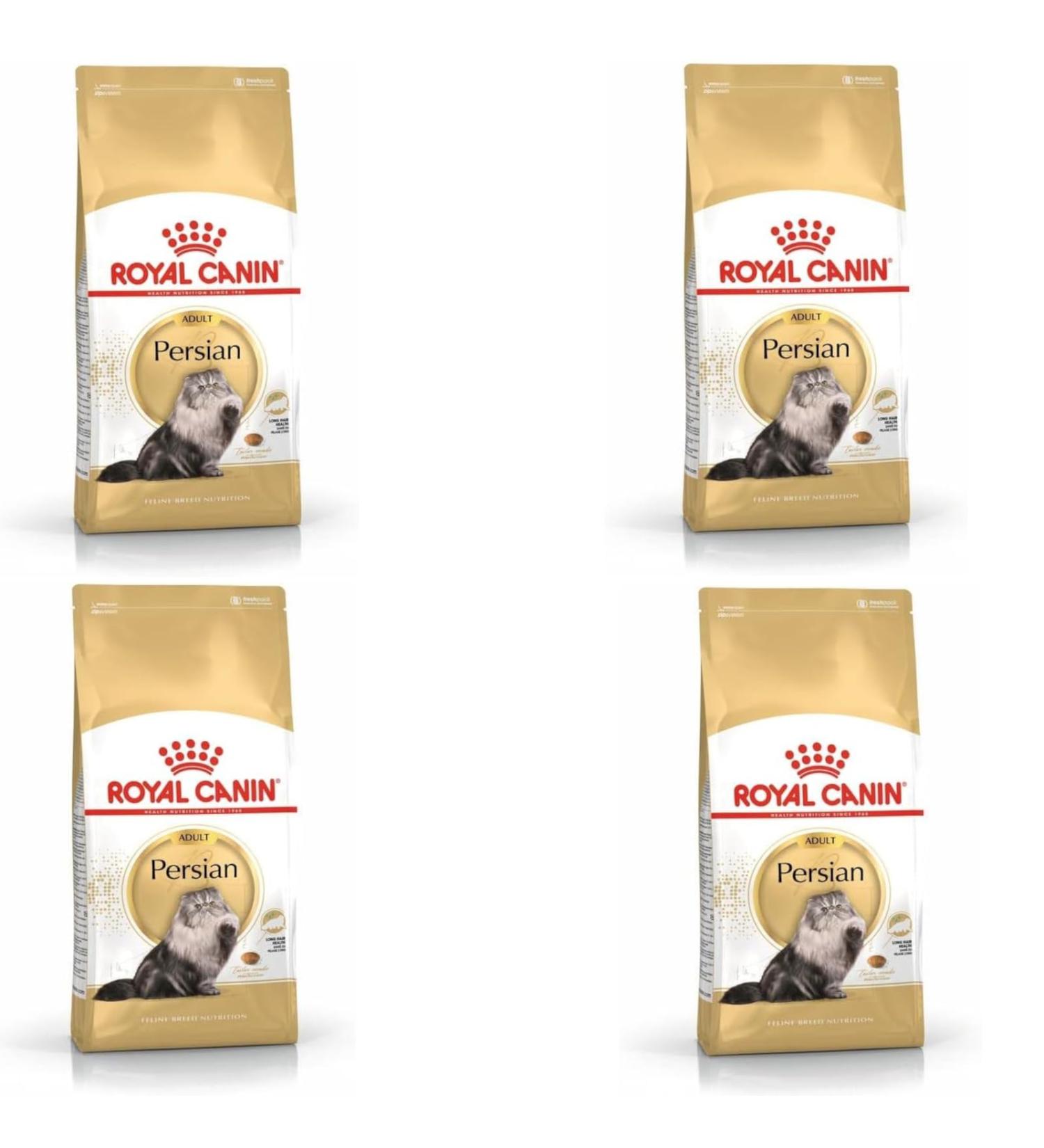 Royal Canin Persian Adult Dry Cat Food 4 x 400g - Buy Online on GoSupps.com