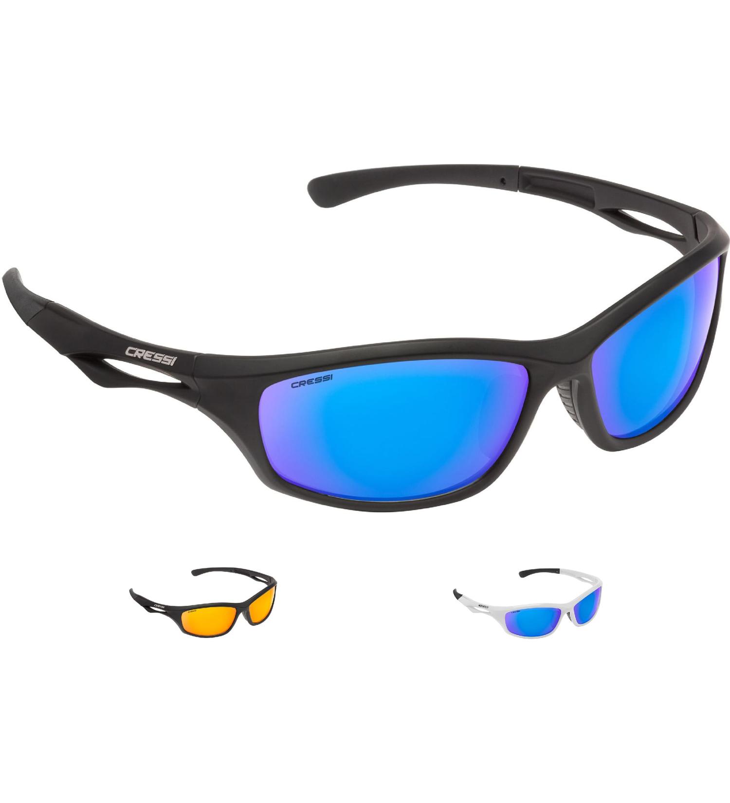 Buy Cressi Unisex Adult Sniper Sport Sunglasses - Pack of 100 | Black/Mirrored Blue Lenses | International Shipping Available - Buy Online on GoSupps.com