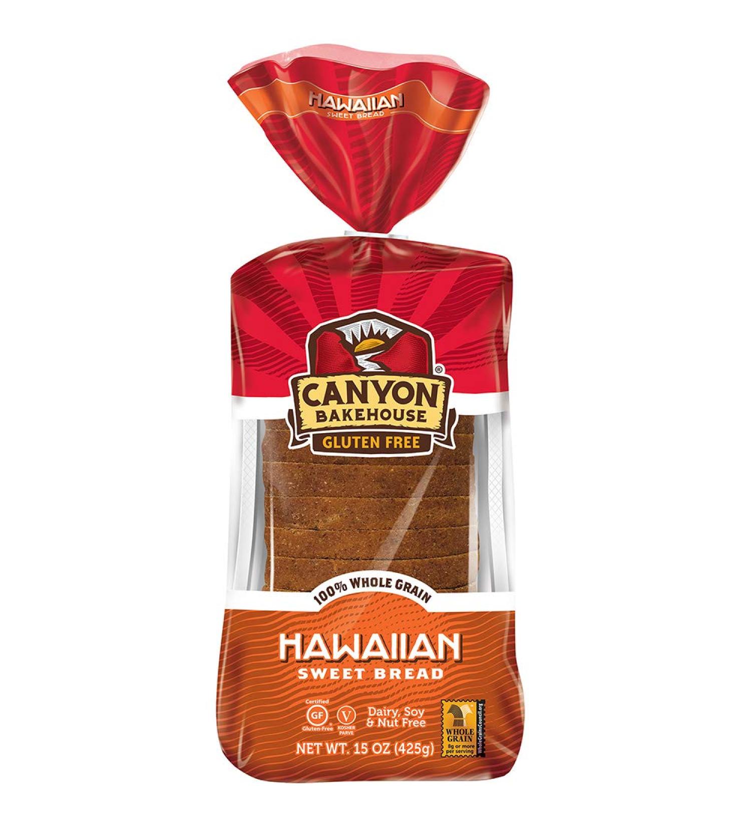 Canyon Bakehouse Hawaiian Sweet Bread Loaf - 15 Ounce (Pack of 1) - Buy Online on GoSupps.com