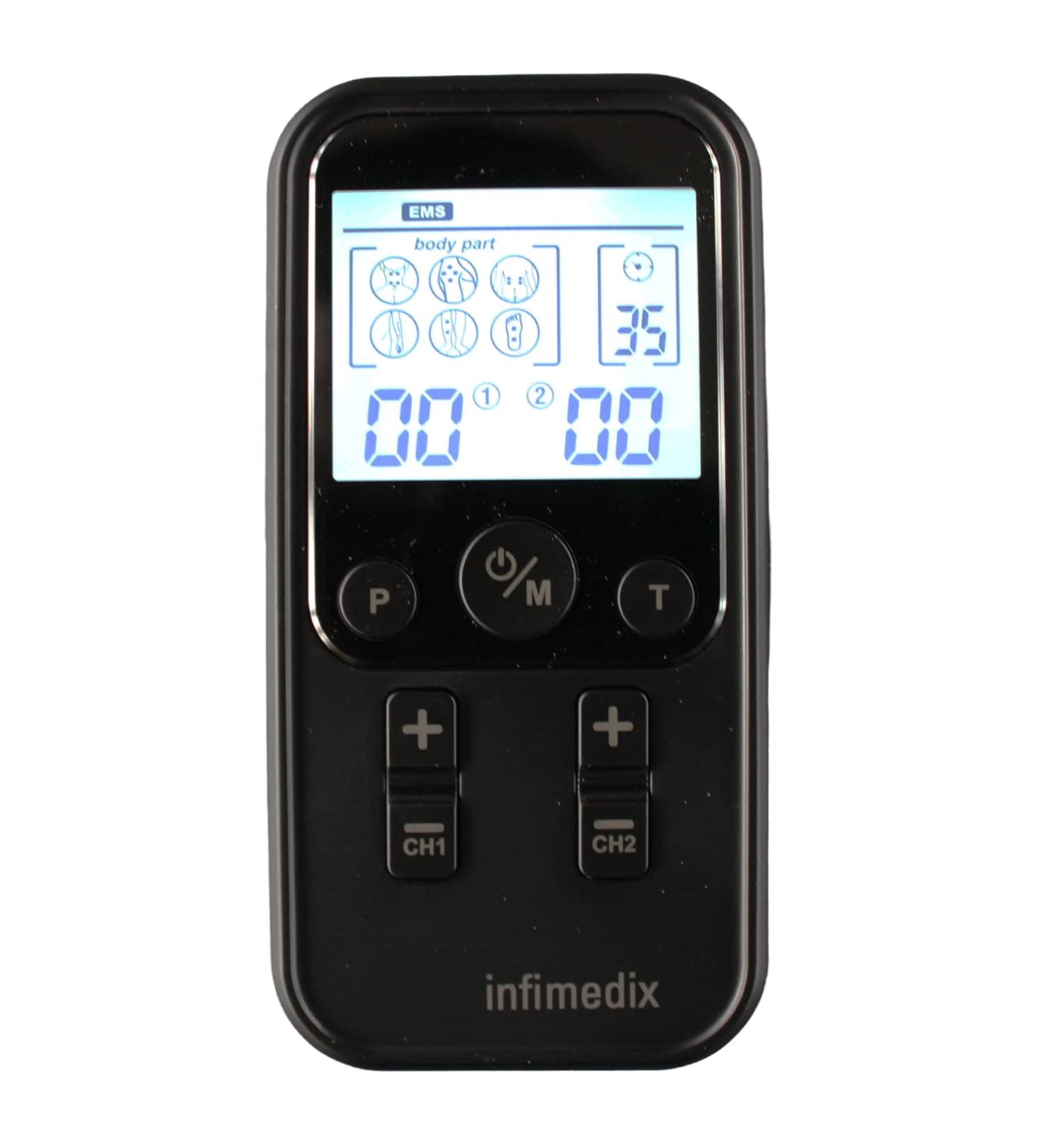 Infimedix Medical Technology TENS & EMS 2-in-1 Device | Pain Relief & Muscle Stimulation | International Shipping - Buy Online on GoSupps.com