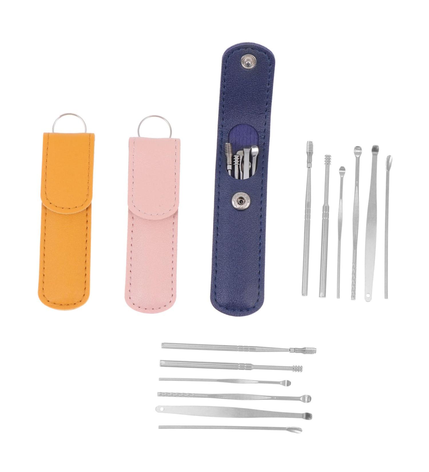 FRCOLOR 3 Sets Ear Picking Tool - Sturdy Ear Wax Spoon & Ear Cleaner - Effective Ear Wax Removal Accessories for Home Use - Buy Online on GoSupps.com