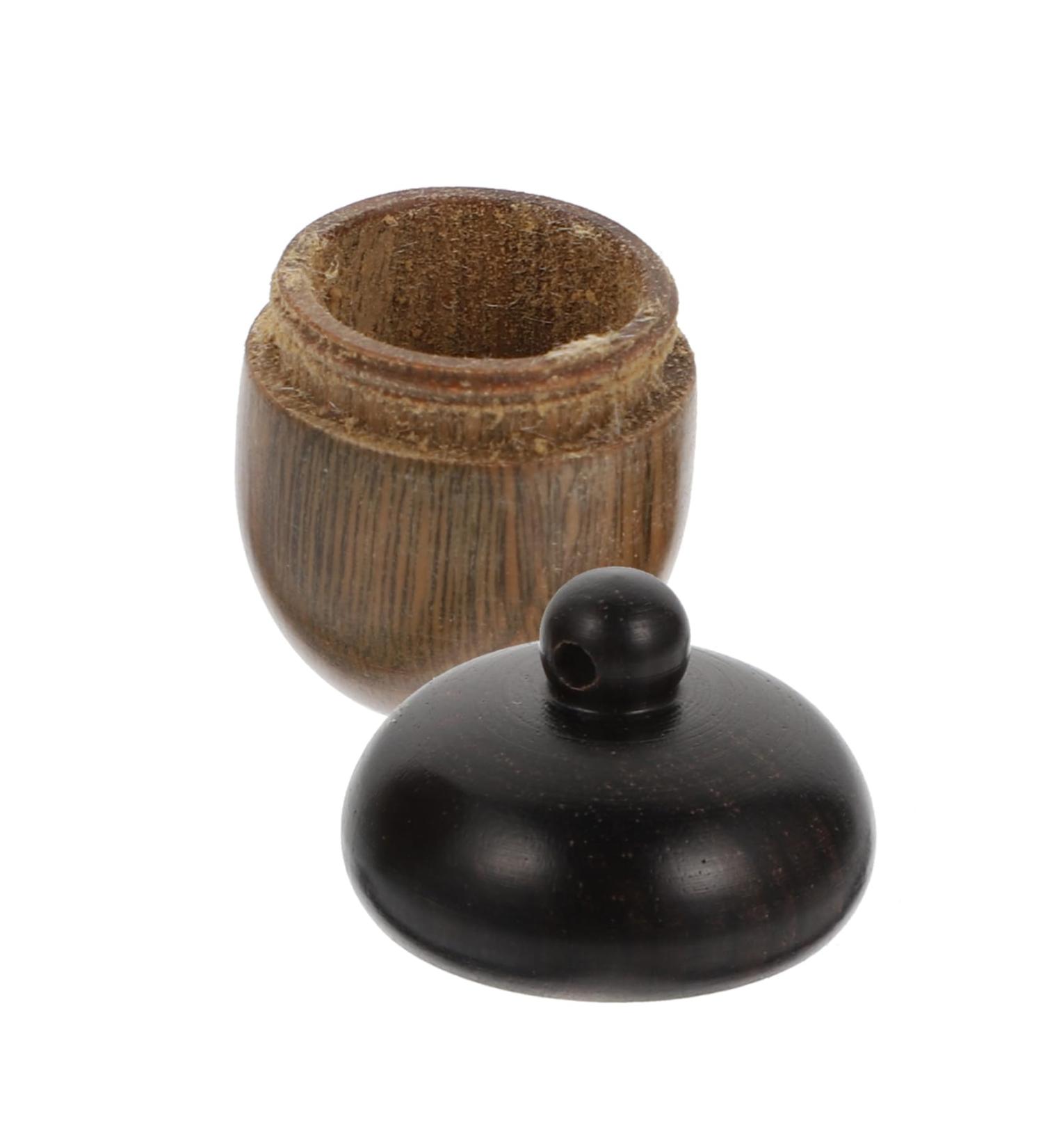 NUOBESTY 4 Pcs Color Block Wooden Nuts Ornament Lovely Nut Pendant Acorn Beads Diy Nut Pendant Chic Earrings - Buy Online on GoSupps.com