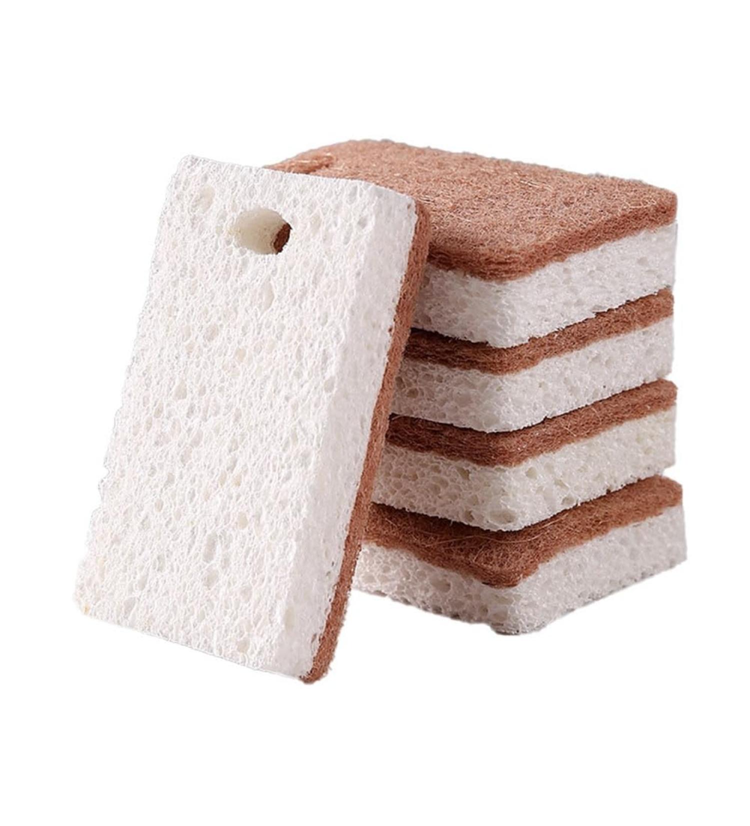 dinio 24PCS Dishwashing Cotton for Dishes Cellulose Sponges Safe on Non-Stick Cookware - Buy Online on GoSupps.com