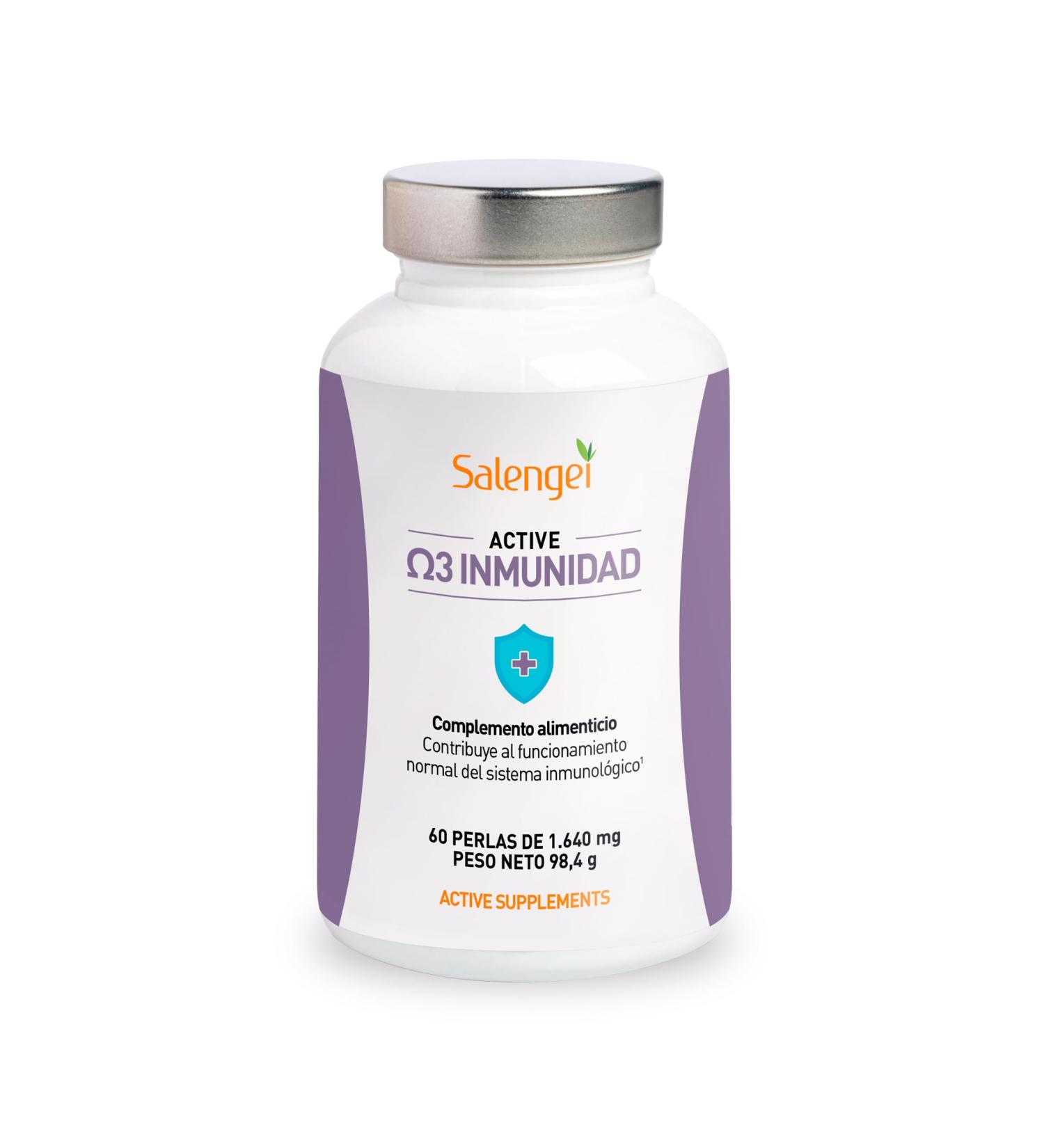 Salengei Active Omega 3 Immunity 60 parels - Buy Online on GoSupps.com