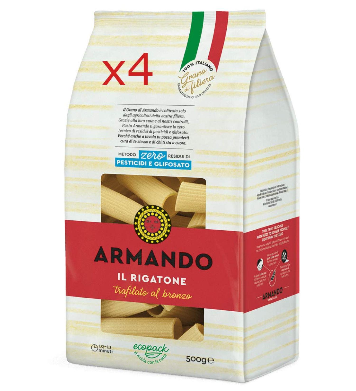  Grano Armando 4 x 500 g Italian Hard Strike Removal - Bronze Crossed - ZERO Resilides of Pesicides and Glyfose - Buy Online on GoSupps.com