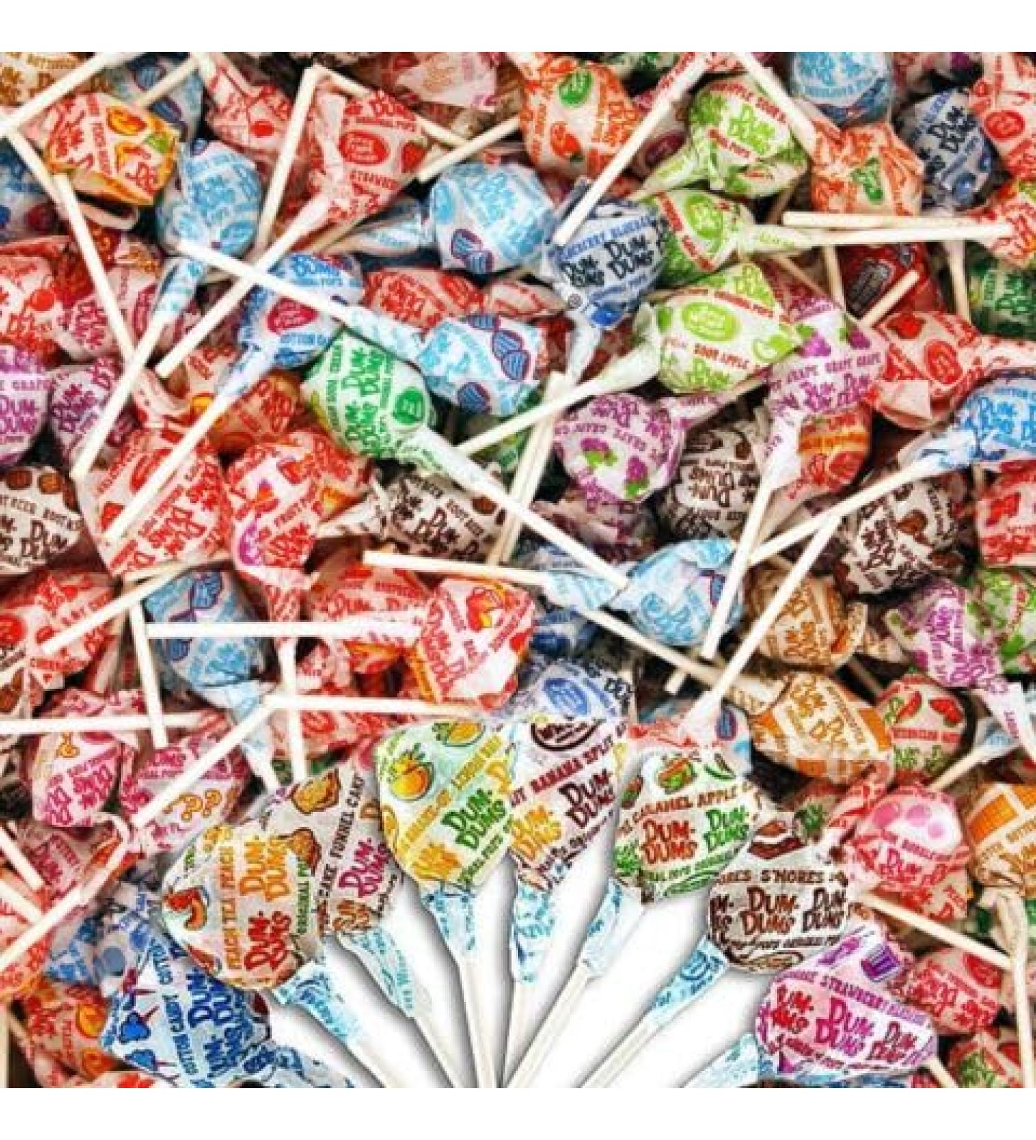 GroceriesRUS Spangler Dum Dum Pops - Assorted Flavors - Bulk various Sizes (500g) - Buy Online on GoSupps.com