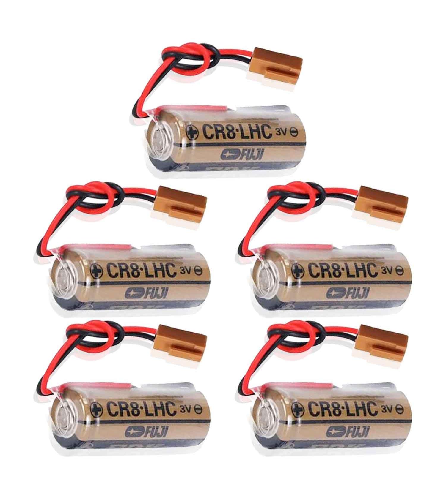 Buy 5 Pcs CR8.LHC 3V 2600mAh Battery for Fuji FDK CR8-LHC | International Shipping Available - Buy Online on GoSupps.com