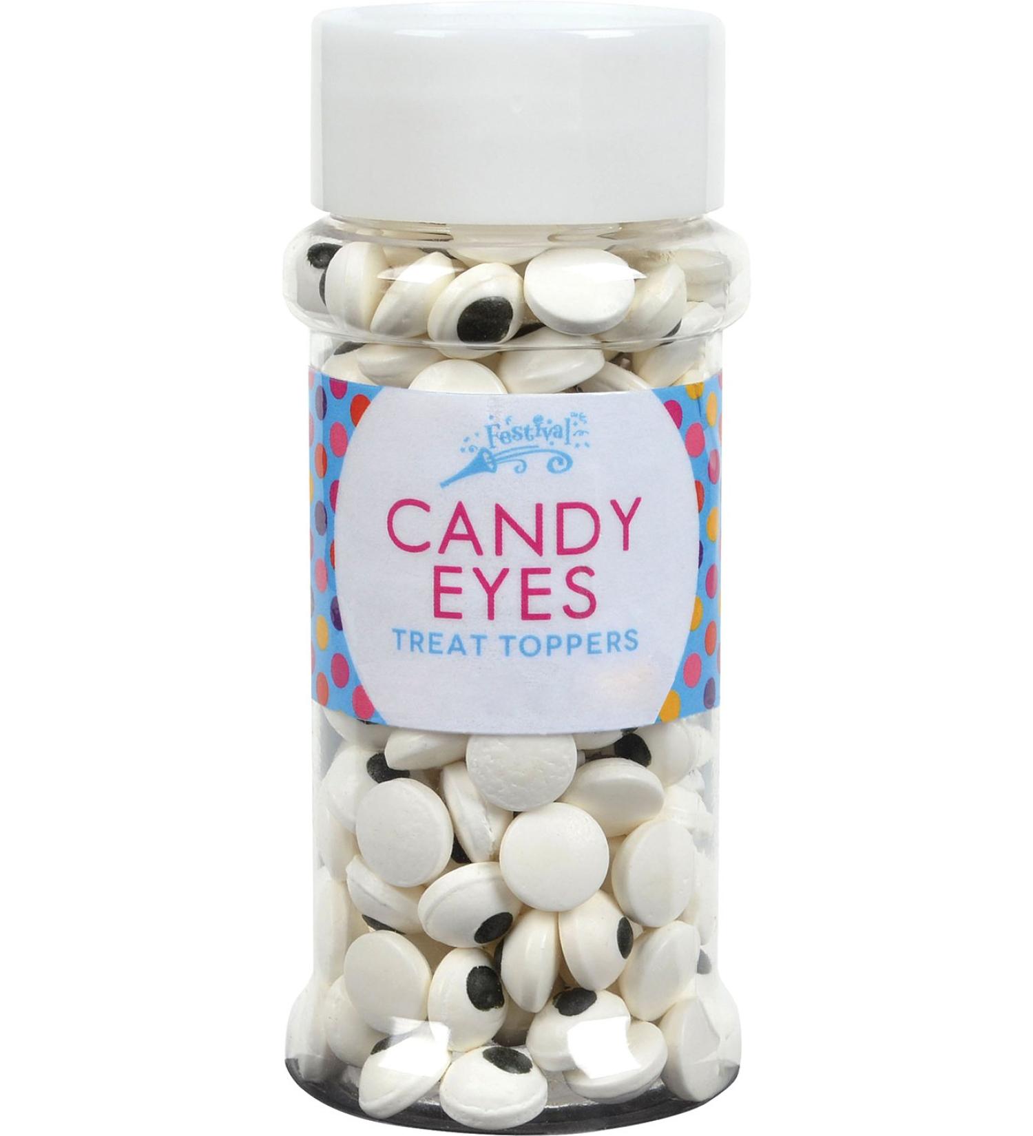 Festival Candy Eyes Treat Toppers - 2.9 oz | Small Candy Decorations for Treats - Buy Online on GoSupps.com